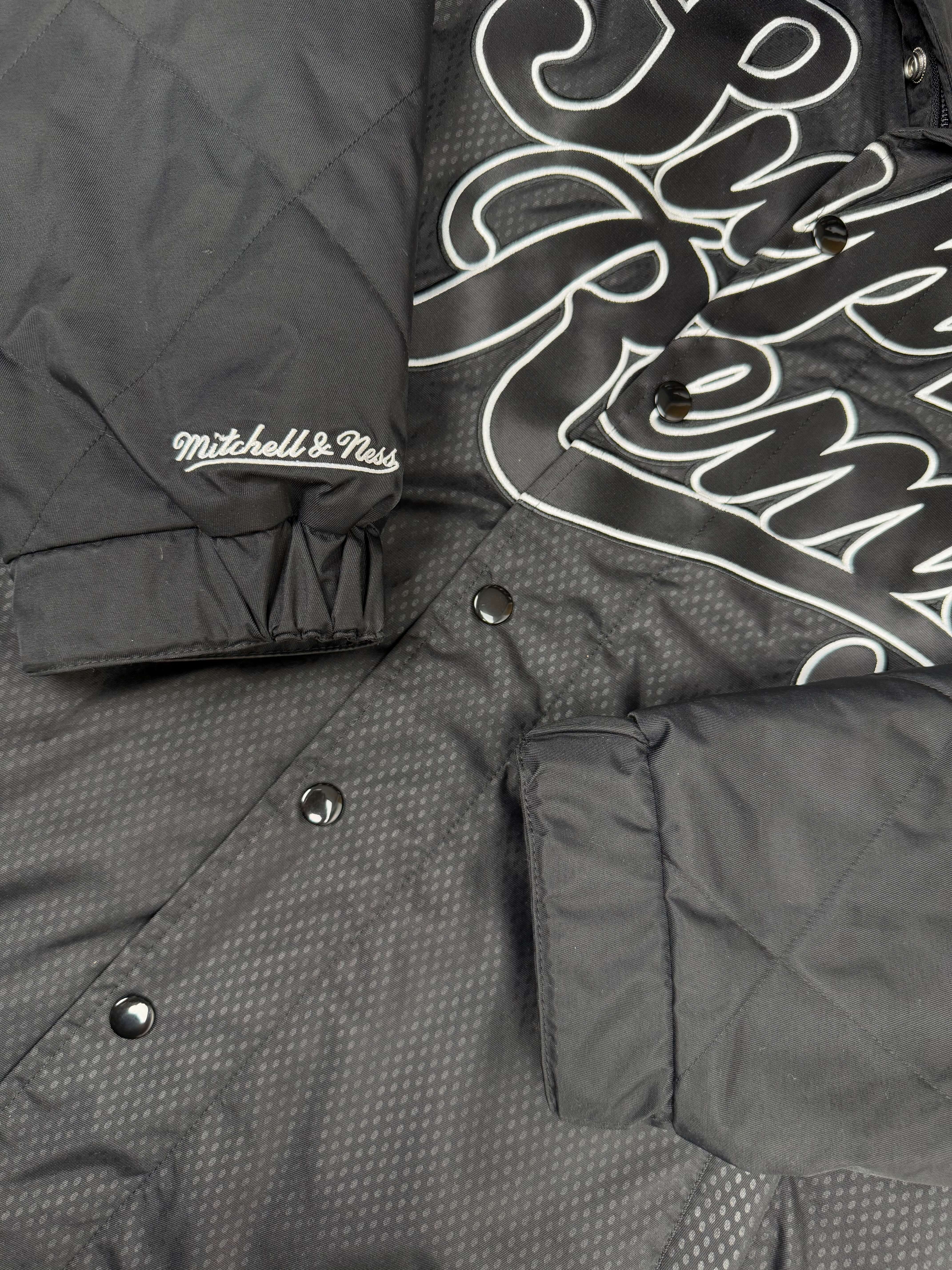 Supreme x Mitchell & Ness Quilted Sports Jacket - Black (Unused) Supreme