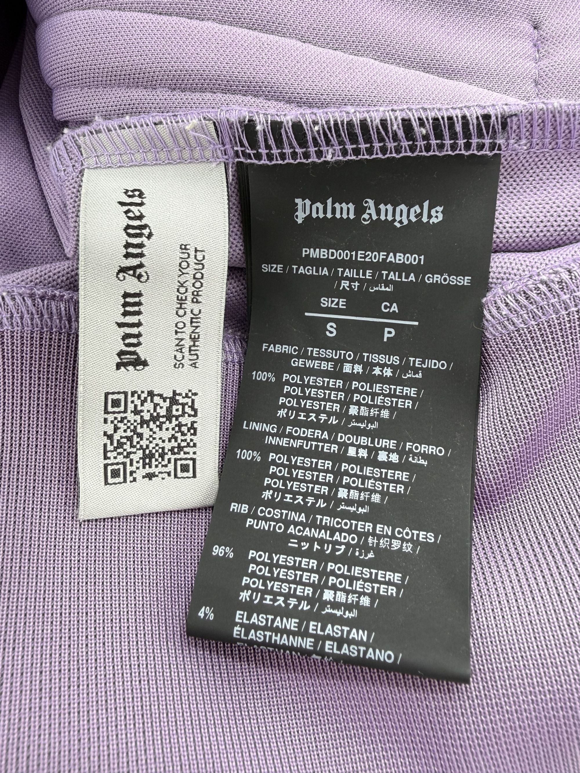 Palm Angels Track Jacket - Purple Palm Angels