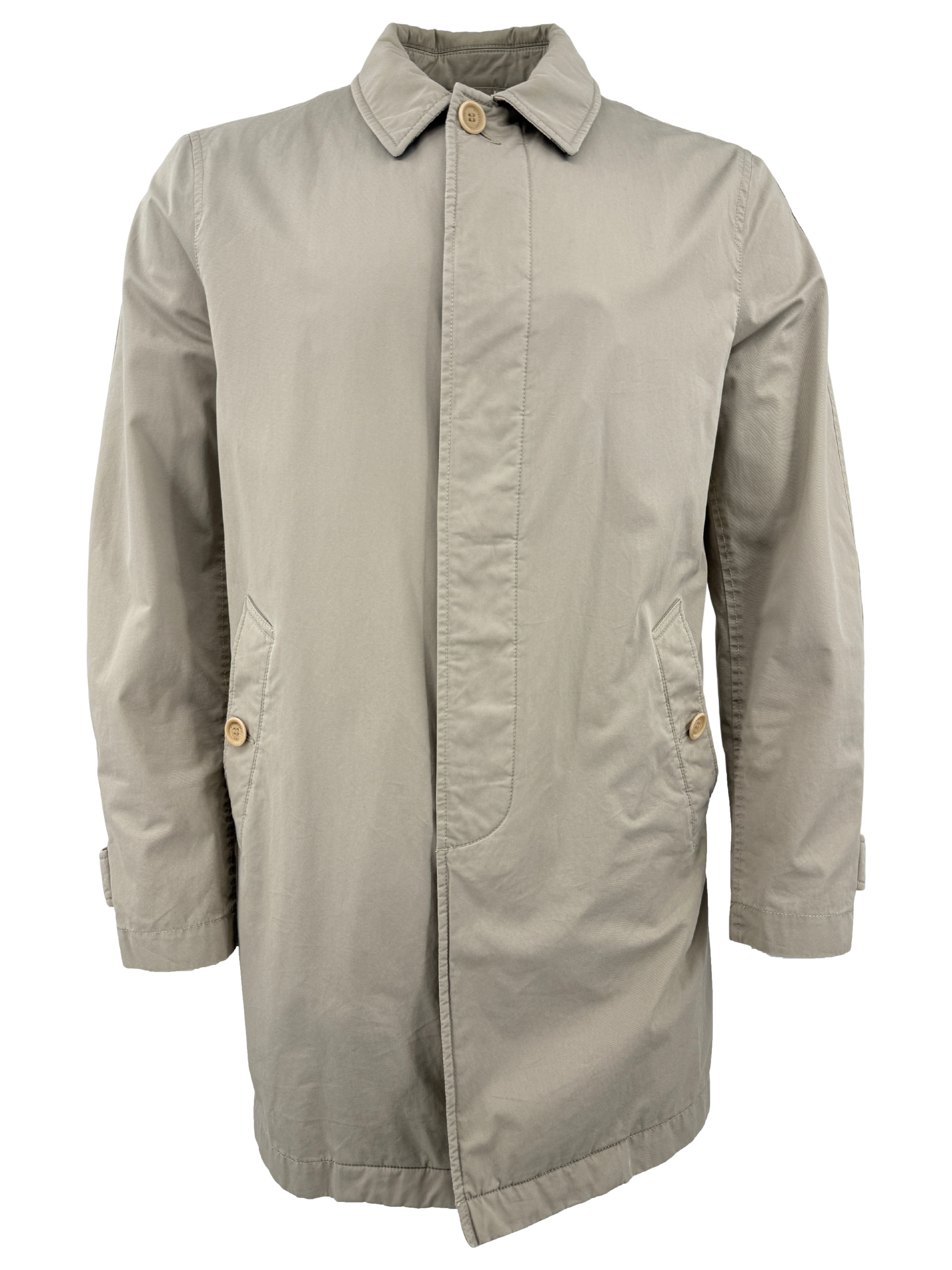 Burberry Check Trench Coat - Beige Burberry