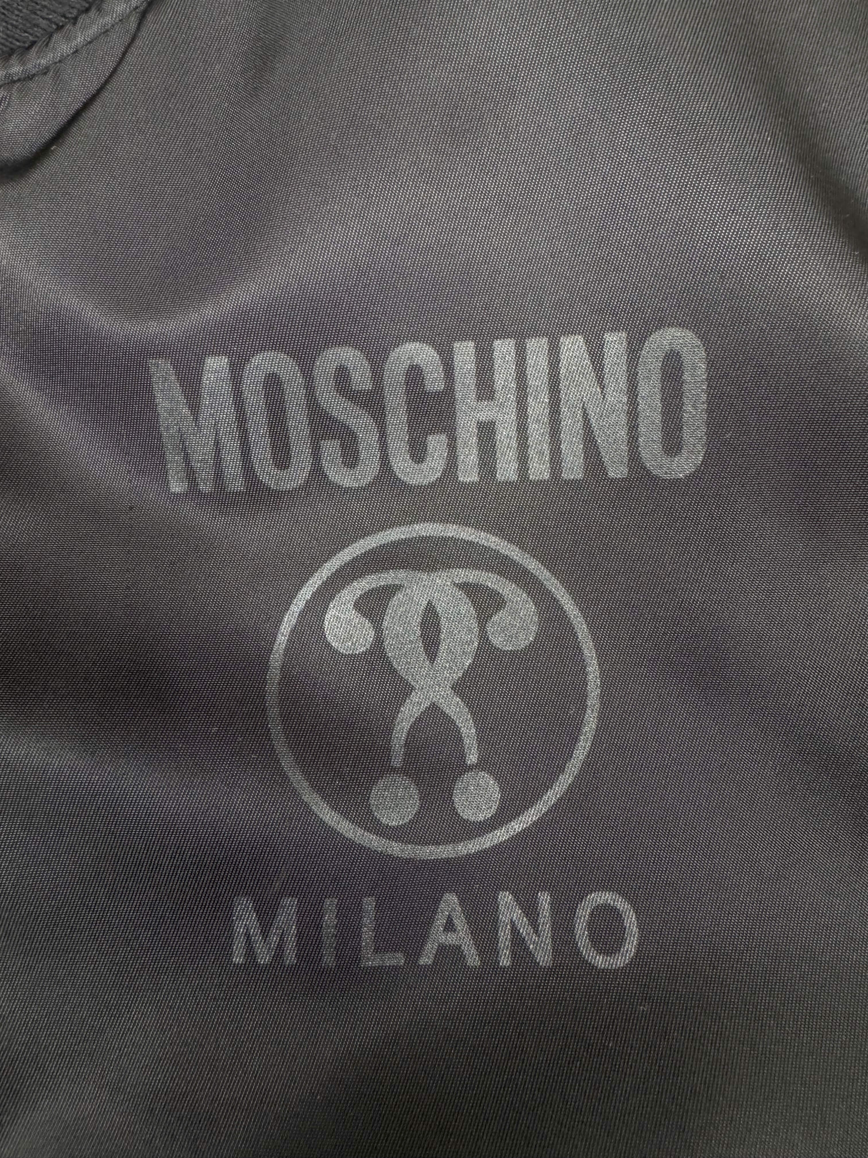 Moschino Milano Classic Bomber Jacket - Black Moschino
