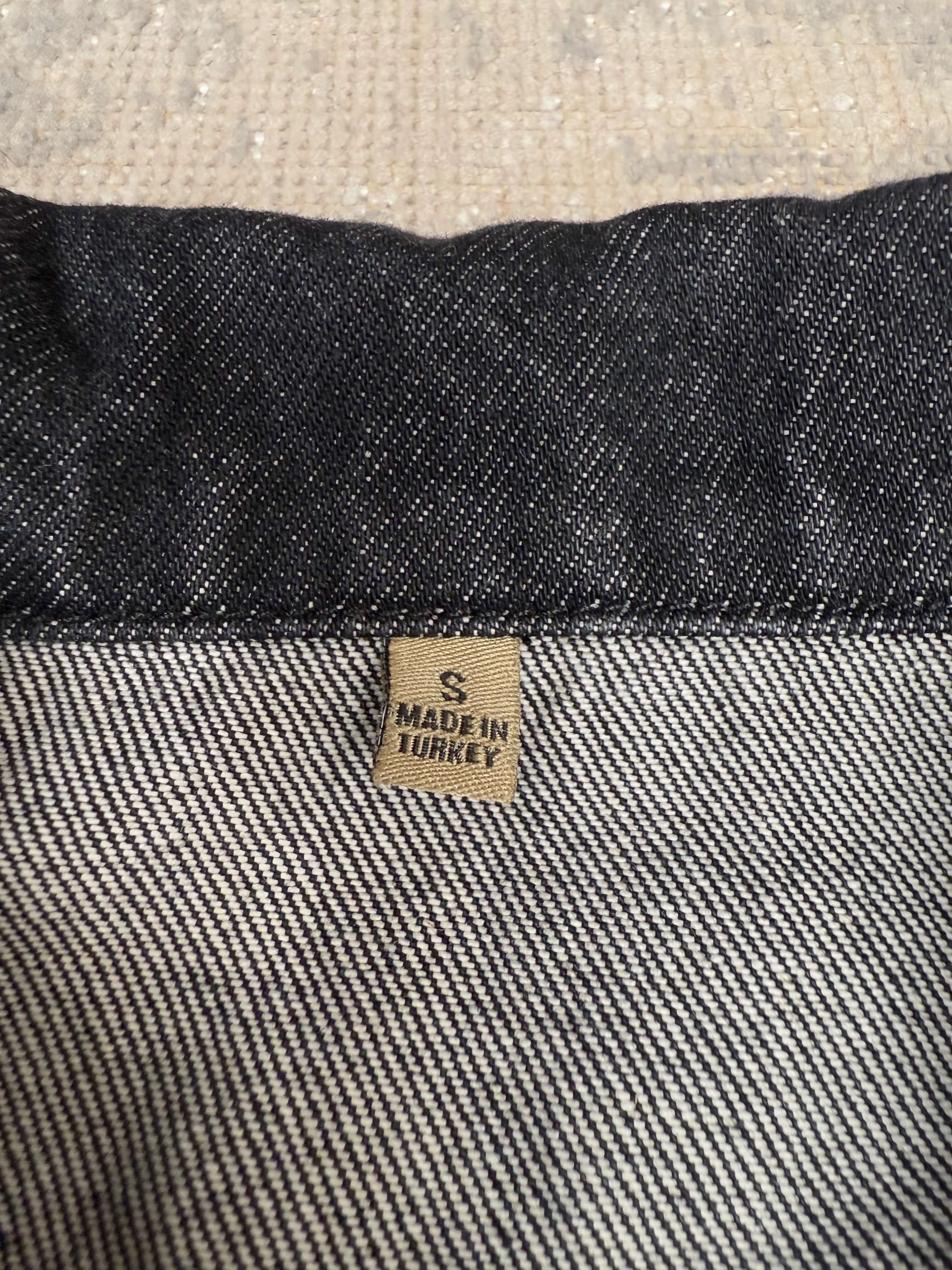 Corteiz C-Star Denim Jacket - Black Denim (Unused) Corteiz