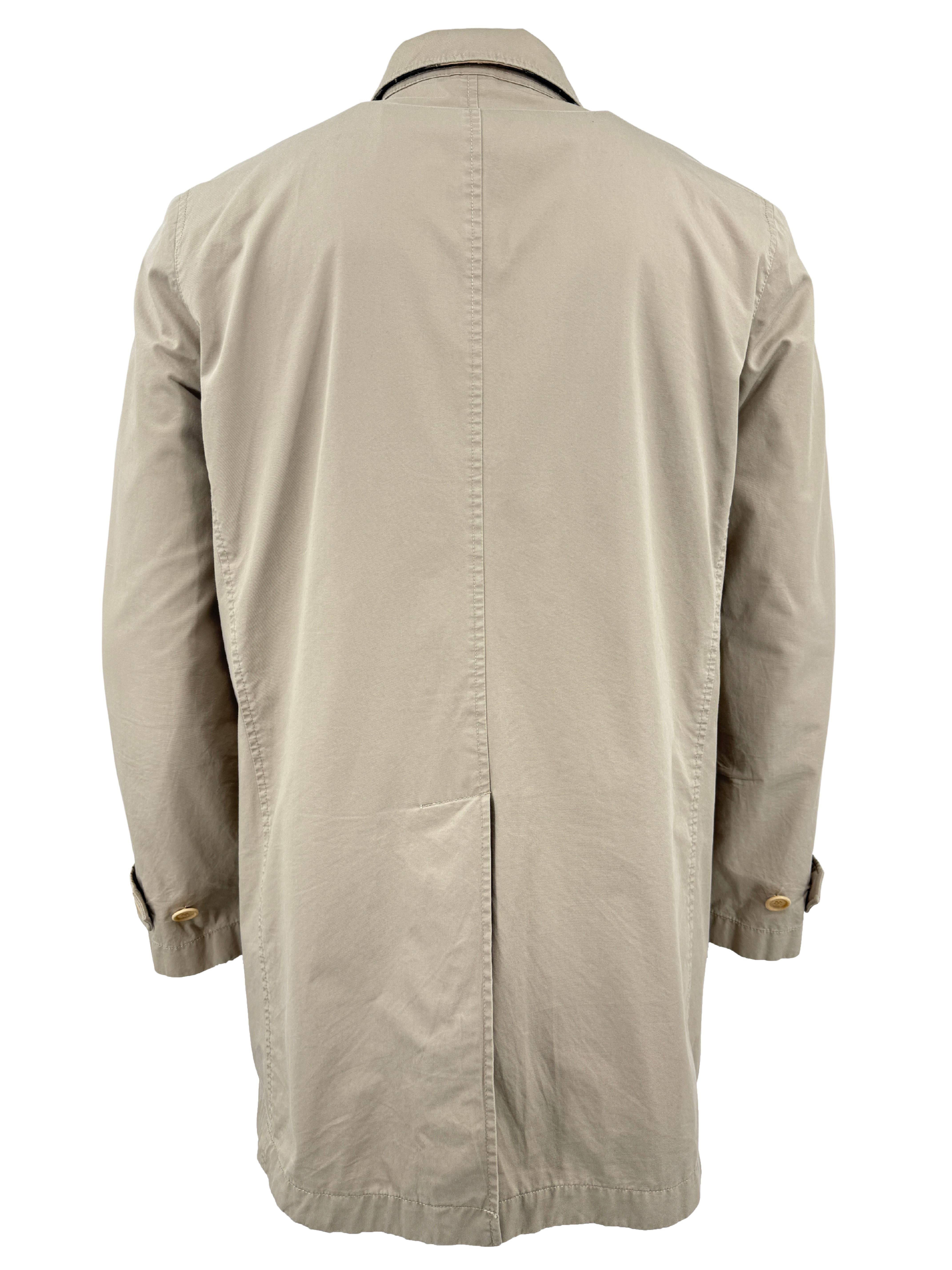 Burberry Check Trench Coat - Beige Burberry