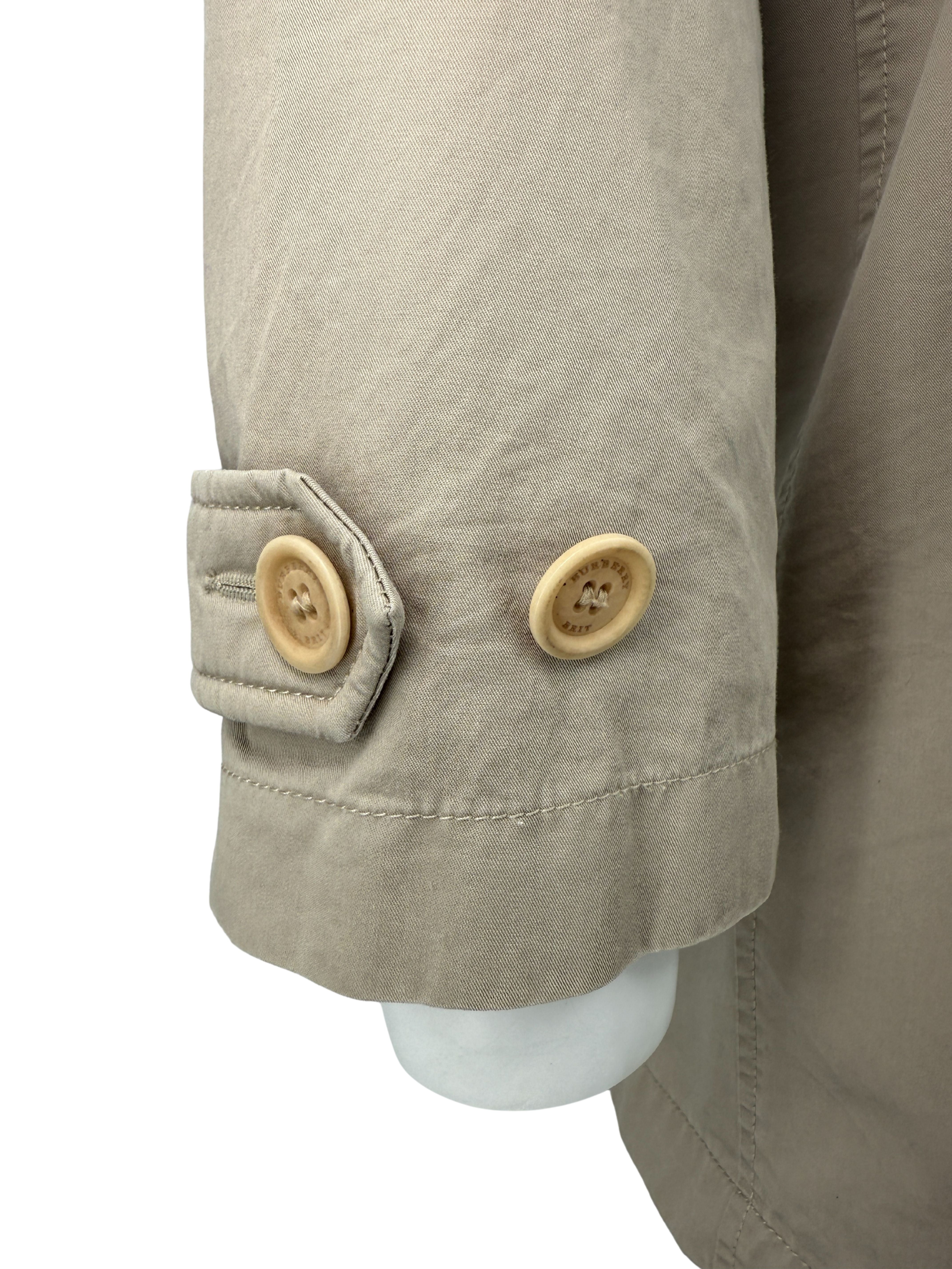 Burberry Check Trench Coat - Beige Burberry