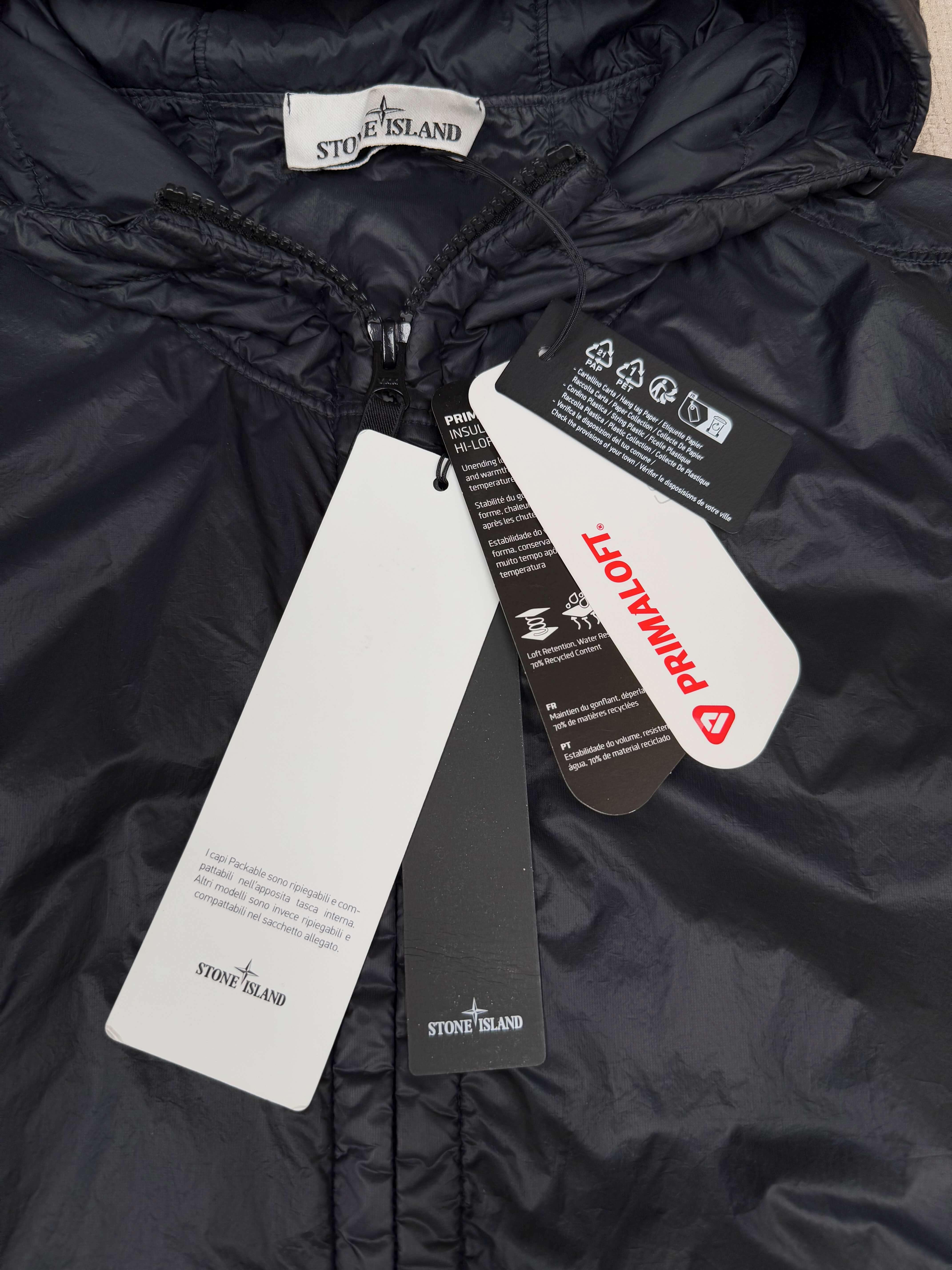 Stone Island Micro Yarn Primaloft Jacket - Black (Unused) Stone Island