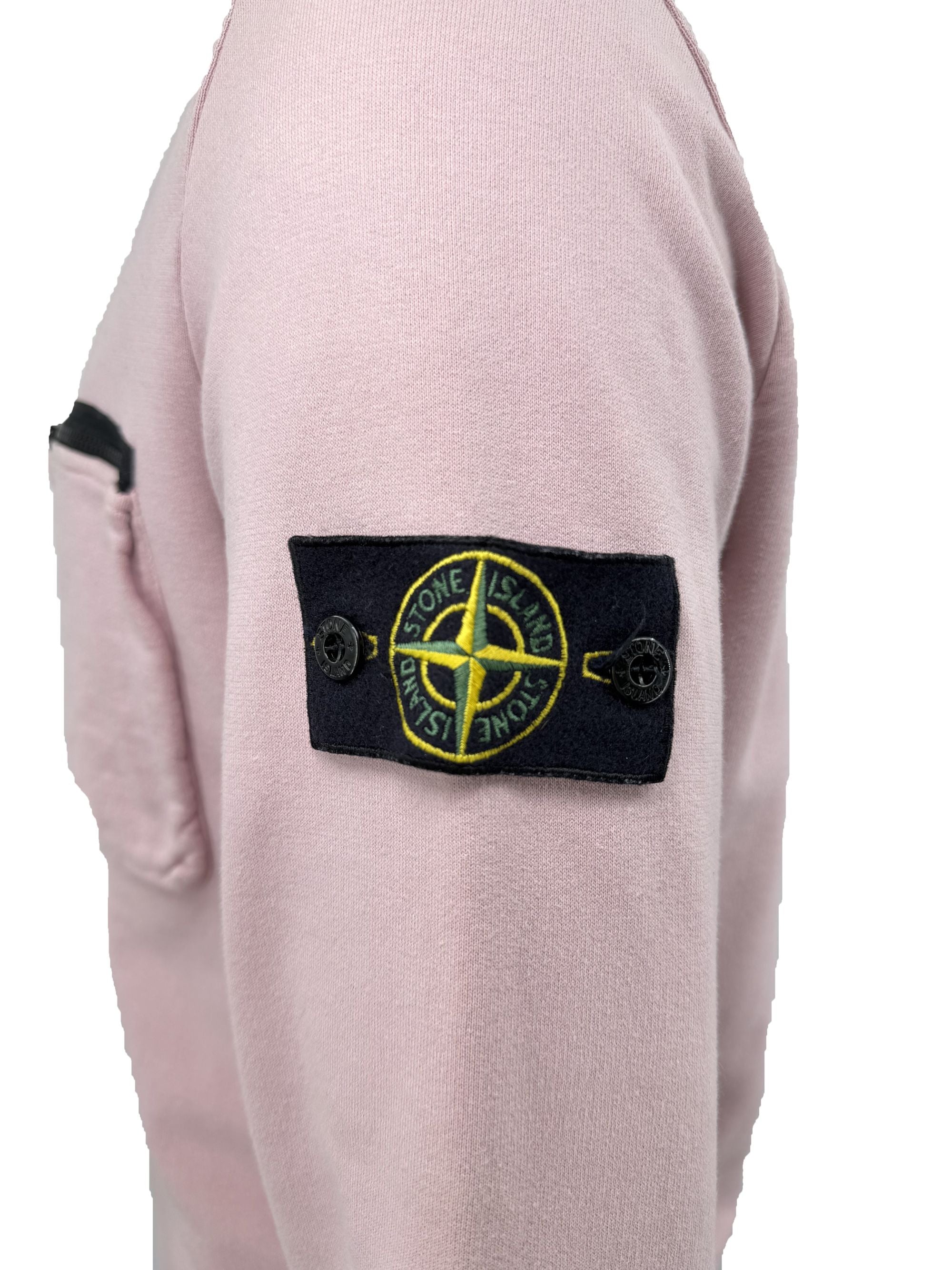 Stone Island Pocket Detail Sweatshirt - Pink Stone Island