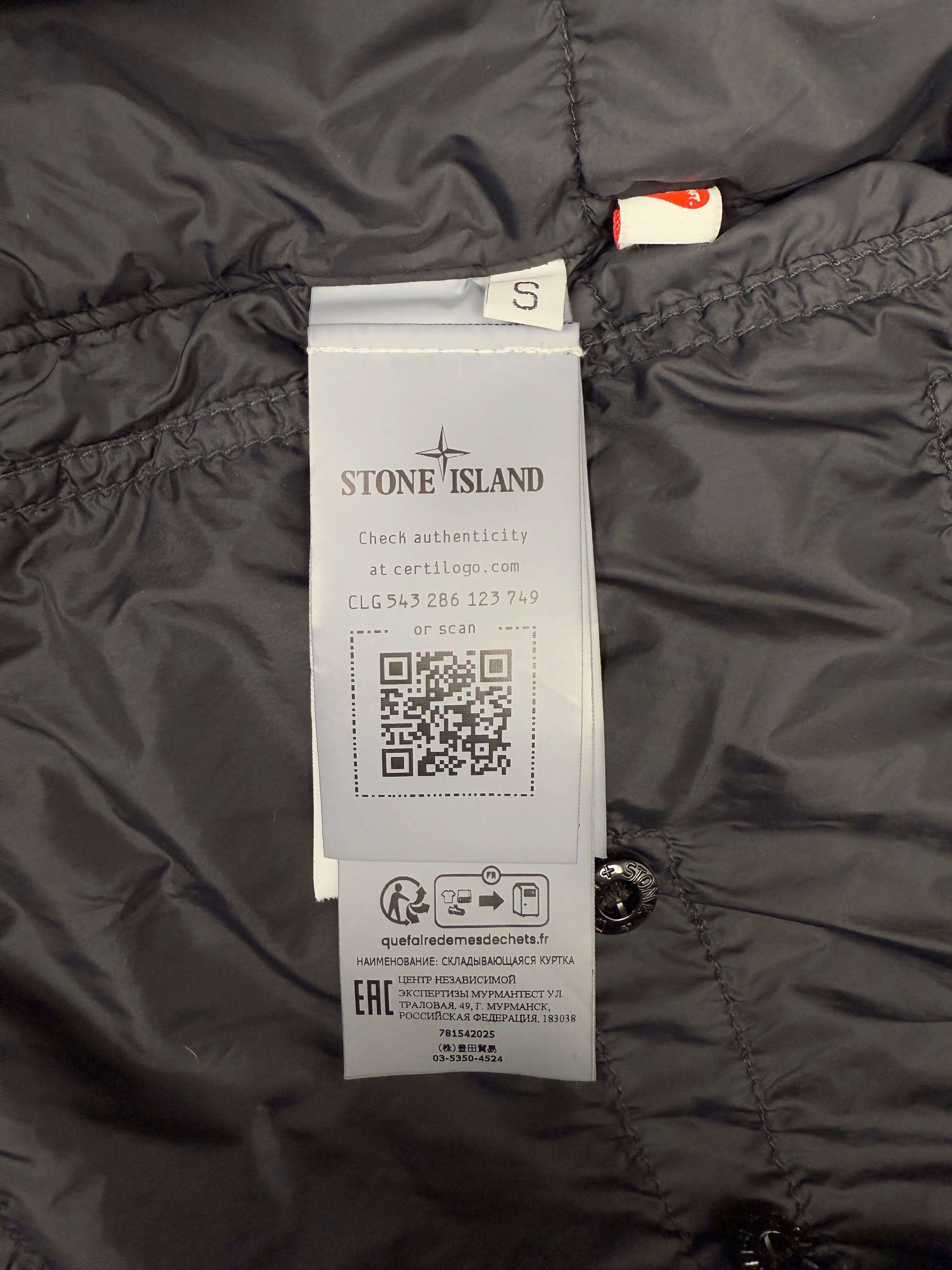 Stone Island Micro Yarn Primaloft Jacket - Black (Unused) Stone Island