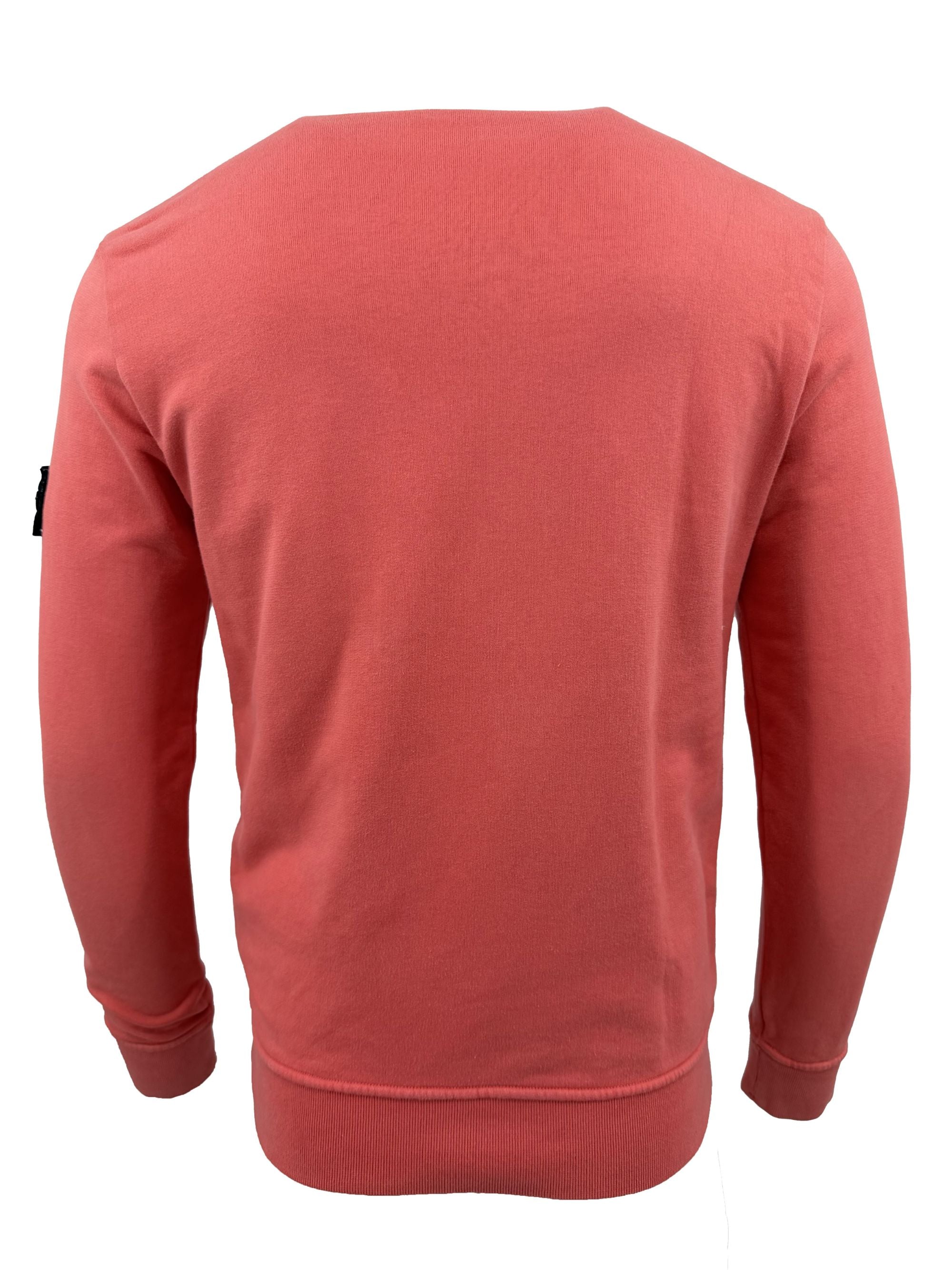 Stone Island Pocket Detail Sweatshirt - Coral Stone Island