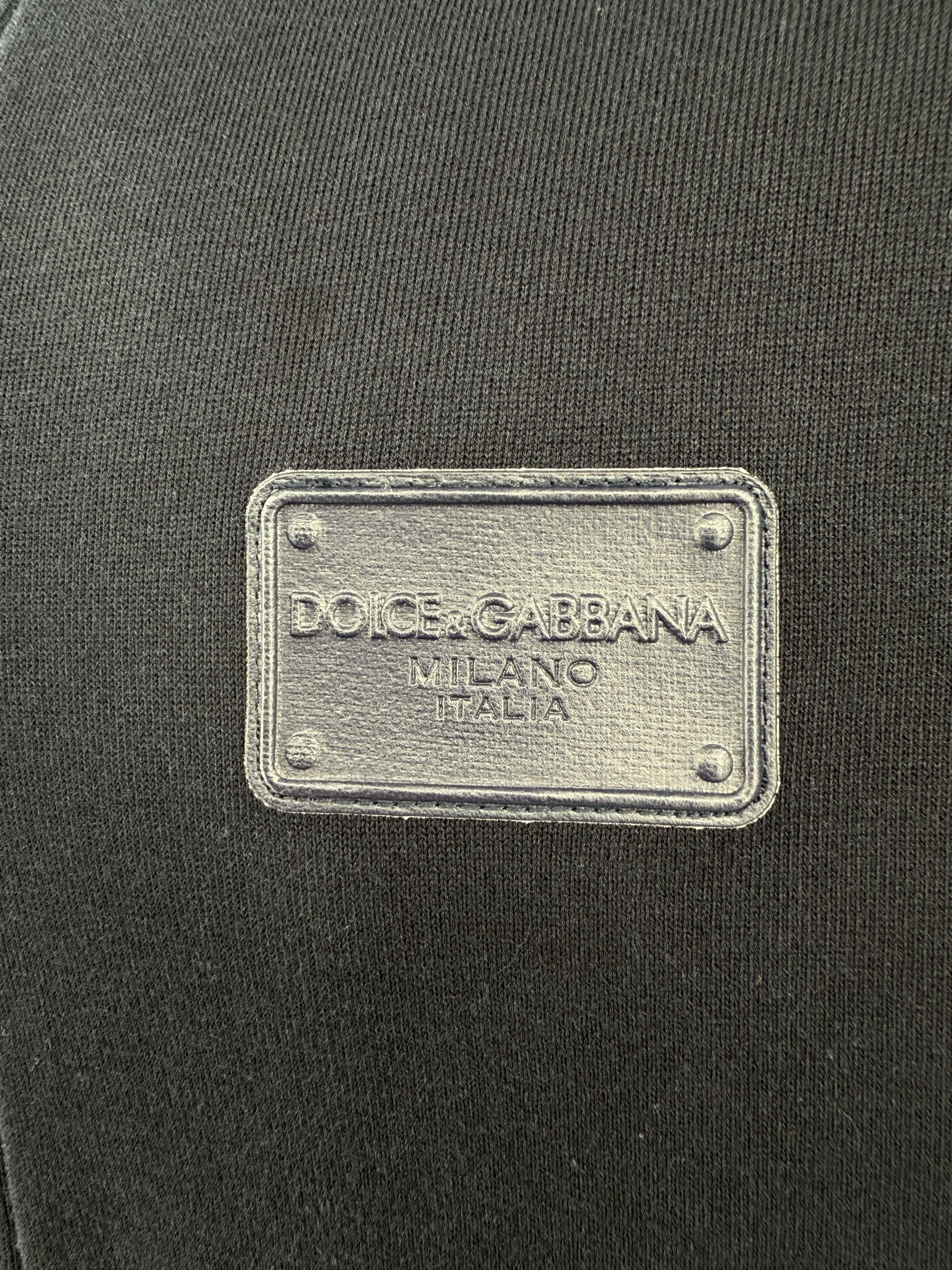 Dolce & Gabbana Plaque Track Jacket - Navy Dolce & Gabbana