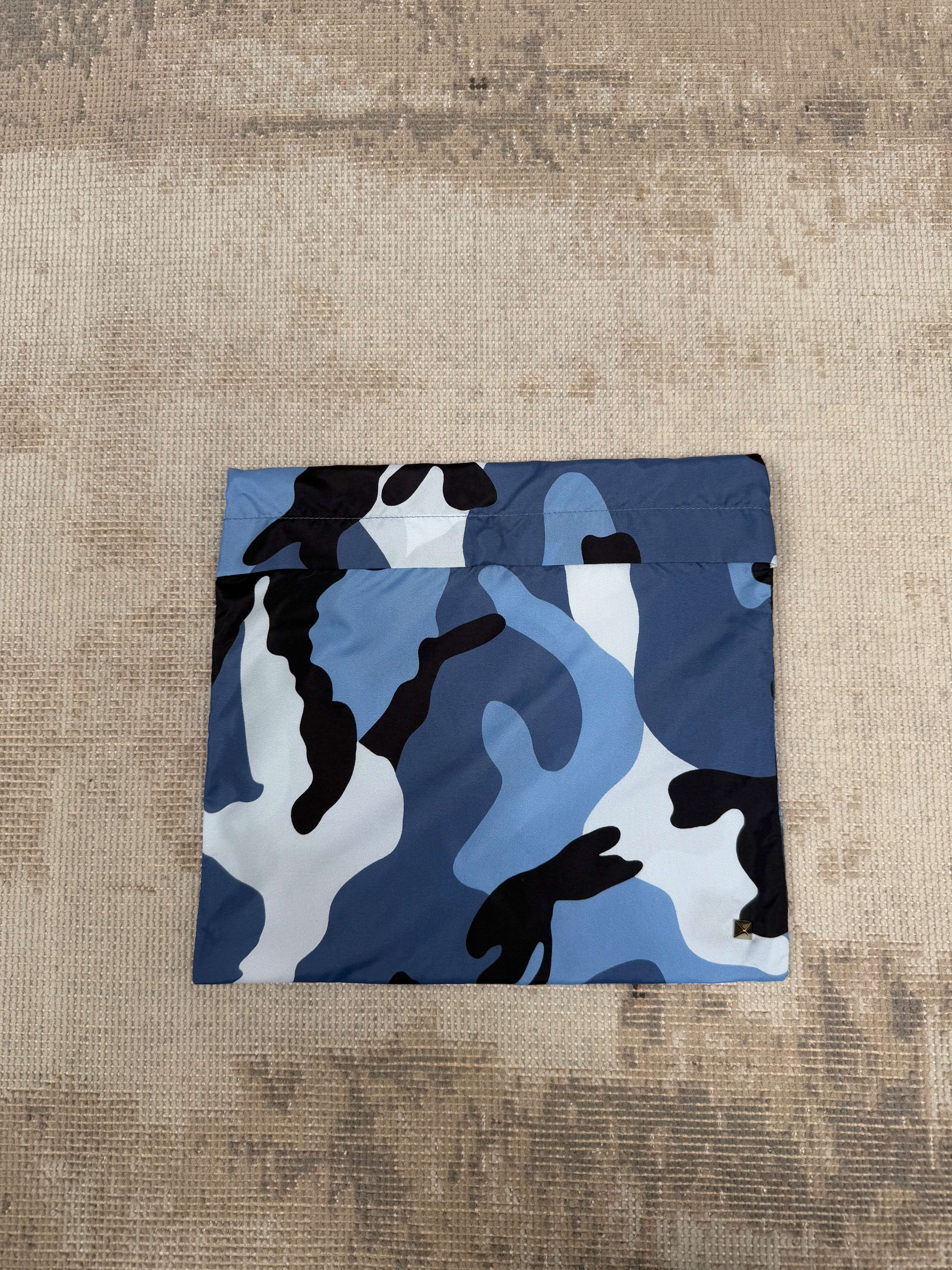 Valentino Camo Swim Shorts - Blue Valentino