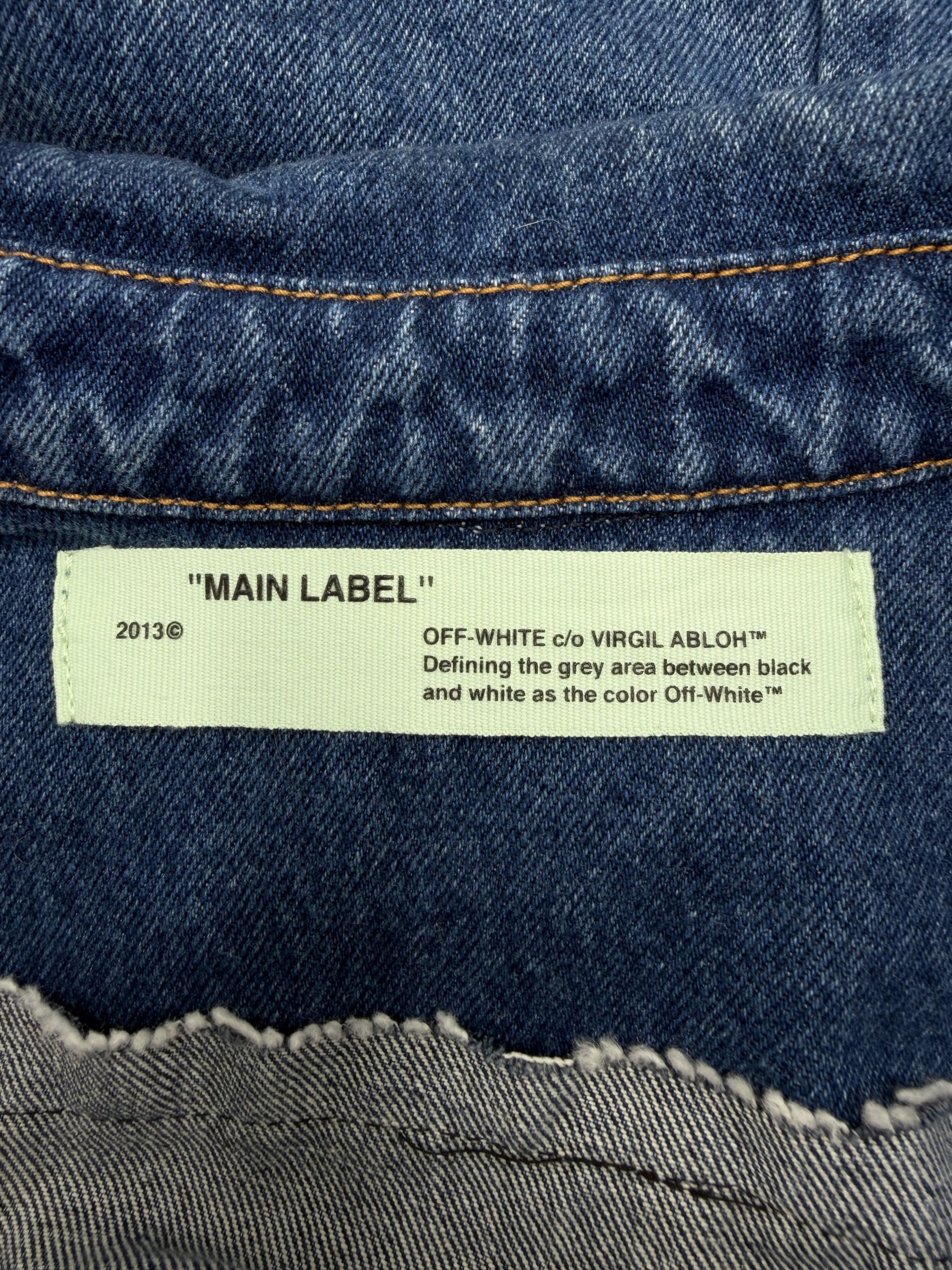 Off White Denim Jacket - Blue Off-White