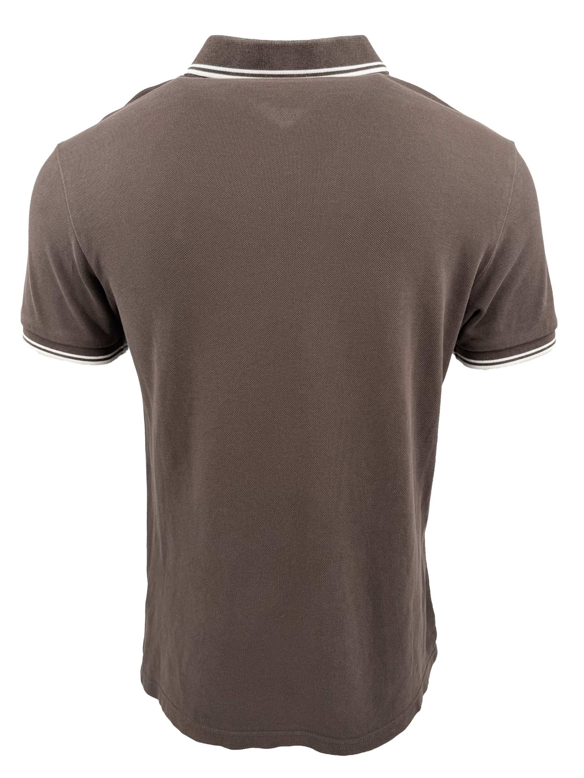 Moncler Badge Polo - Brown Moncler
