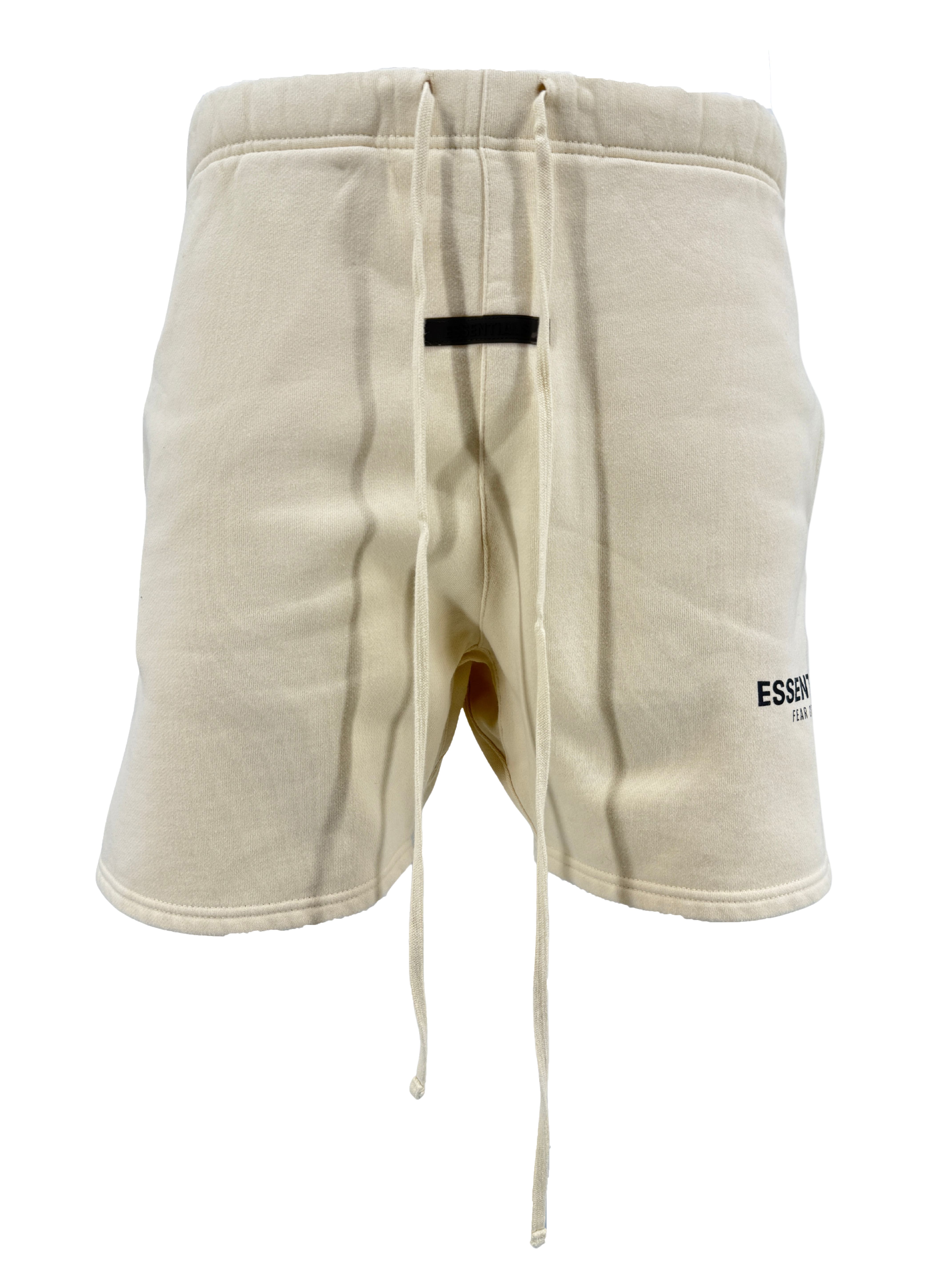 Essentials Fear of God Cotton Shorts - Stone Essentials