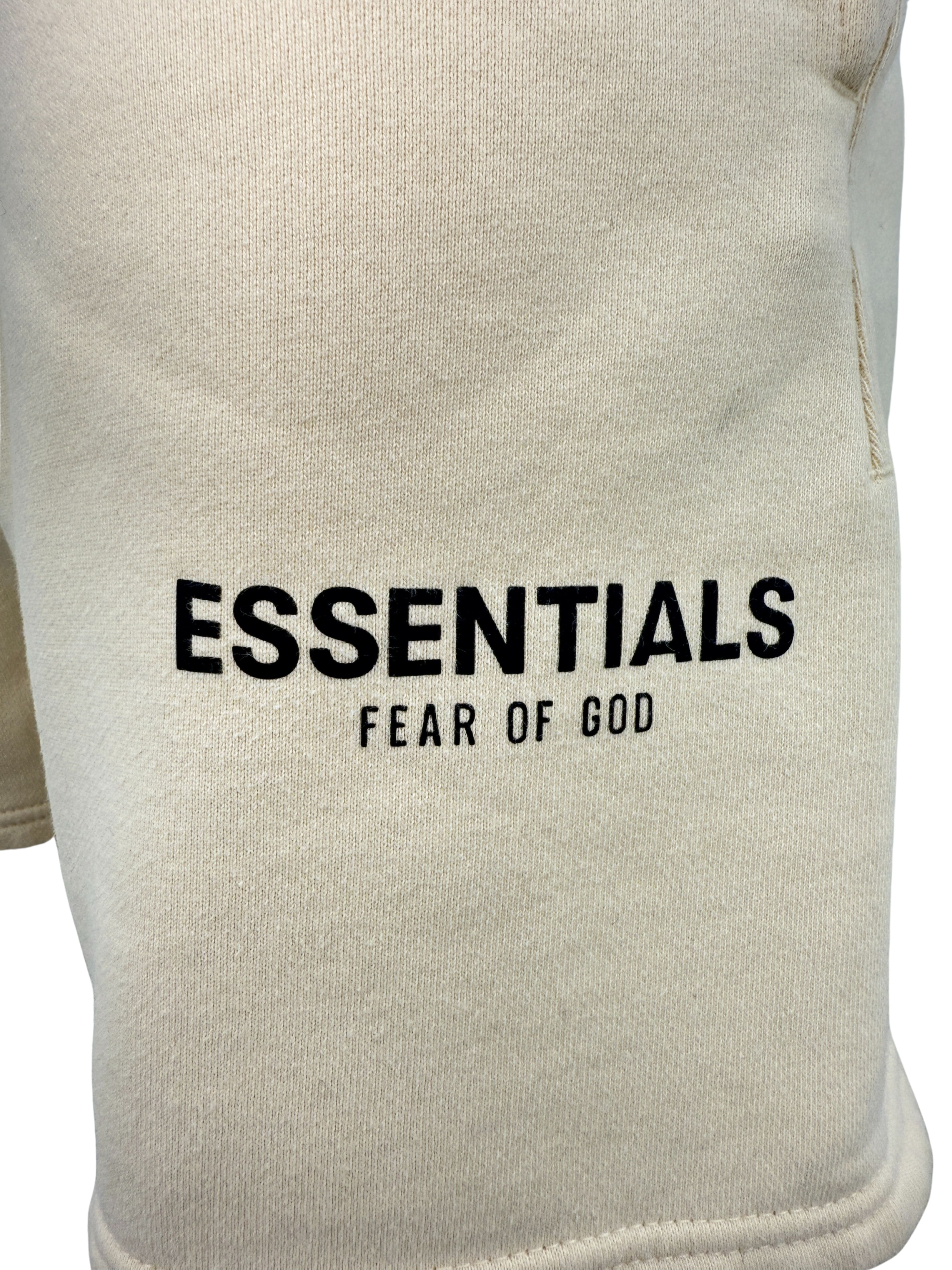 Essentials Fear of God Cotton Shorts - Stone Essentials