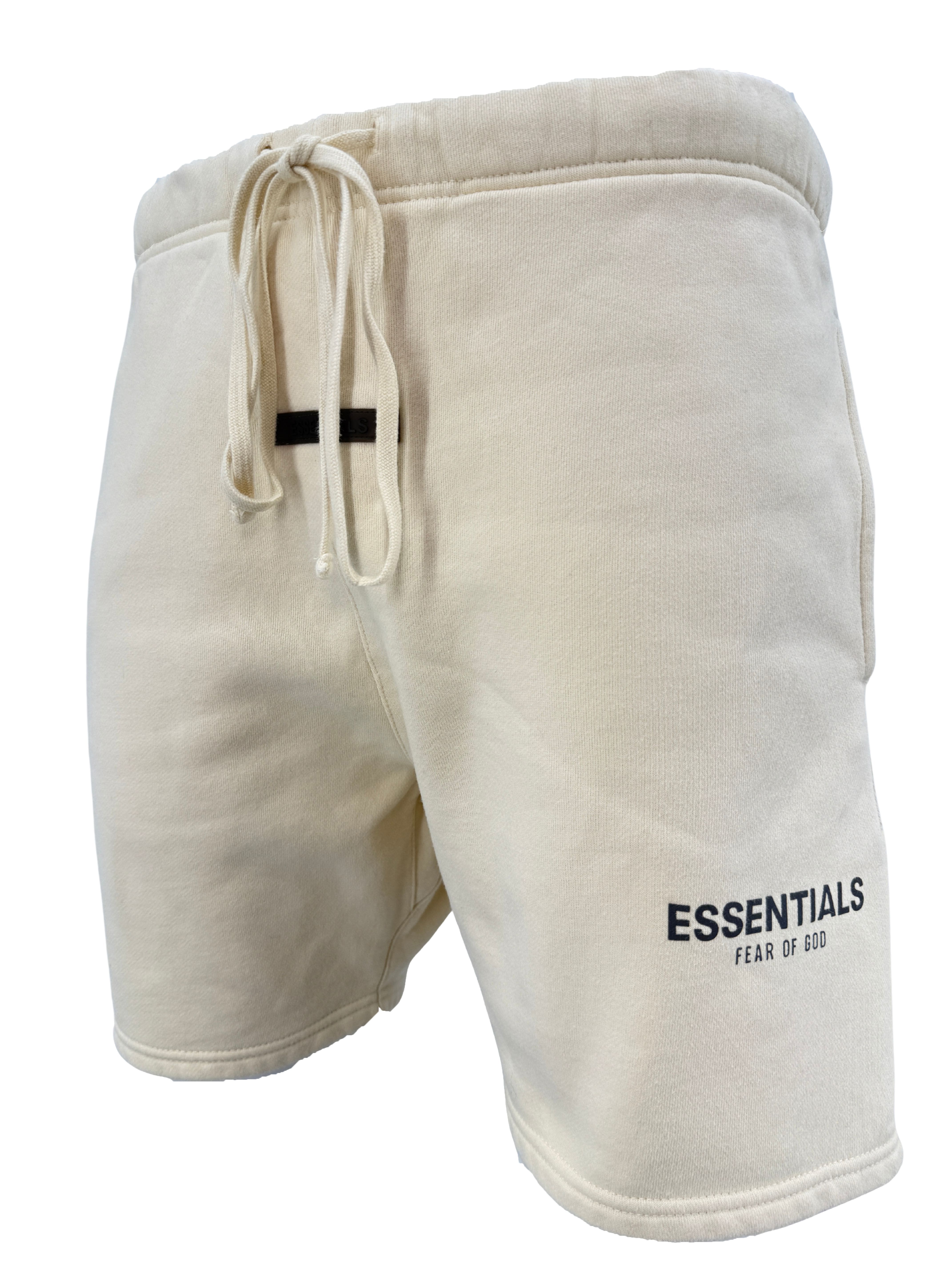 Essentials Fear of God Cotton Shorts - Stone Essentials