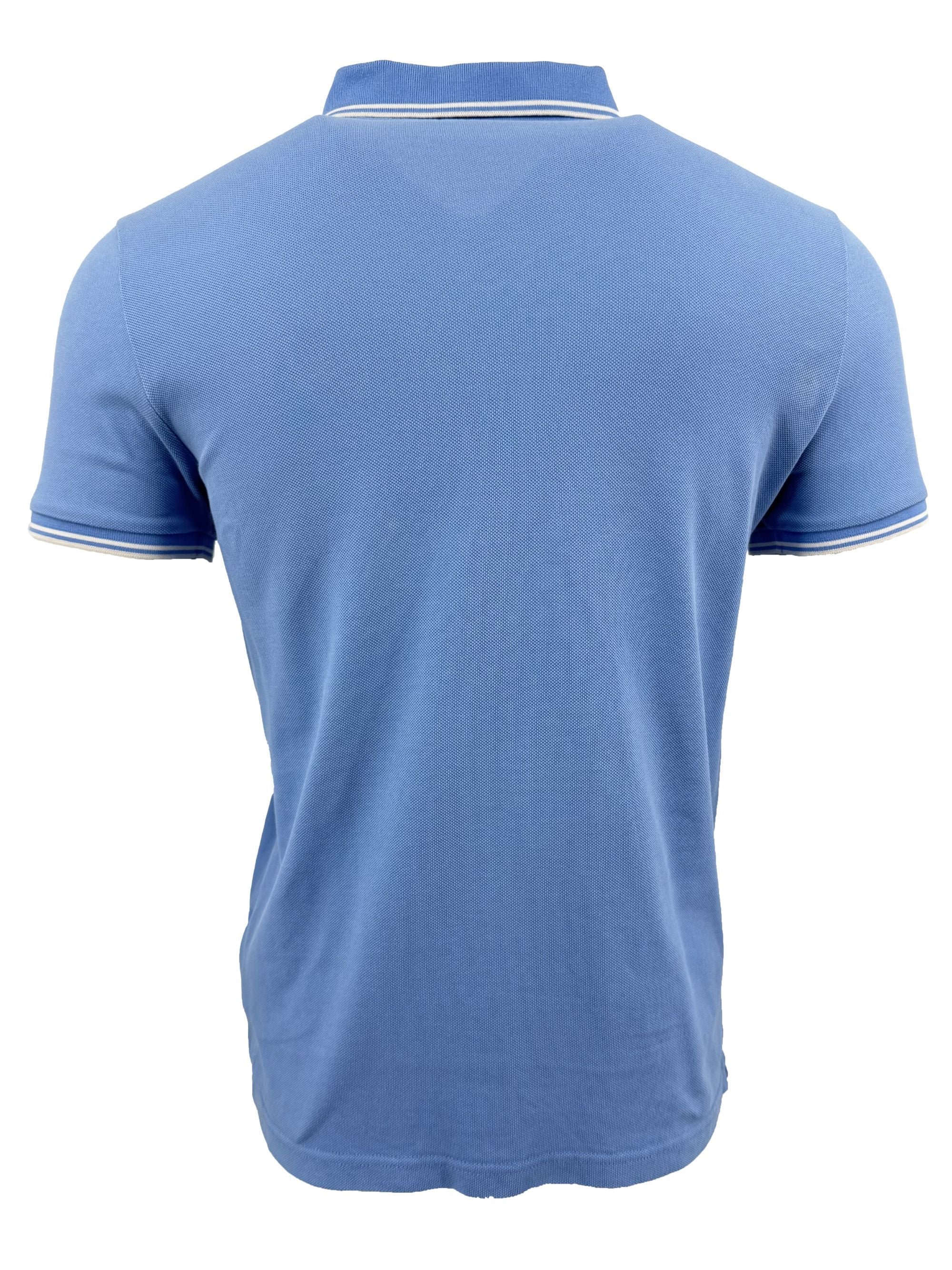 Moncler Badge Polo - Blue Moncler