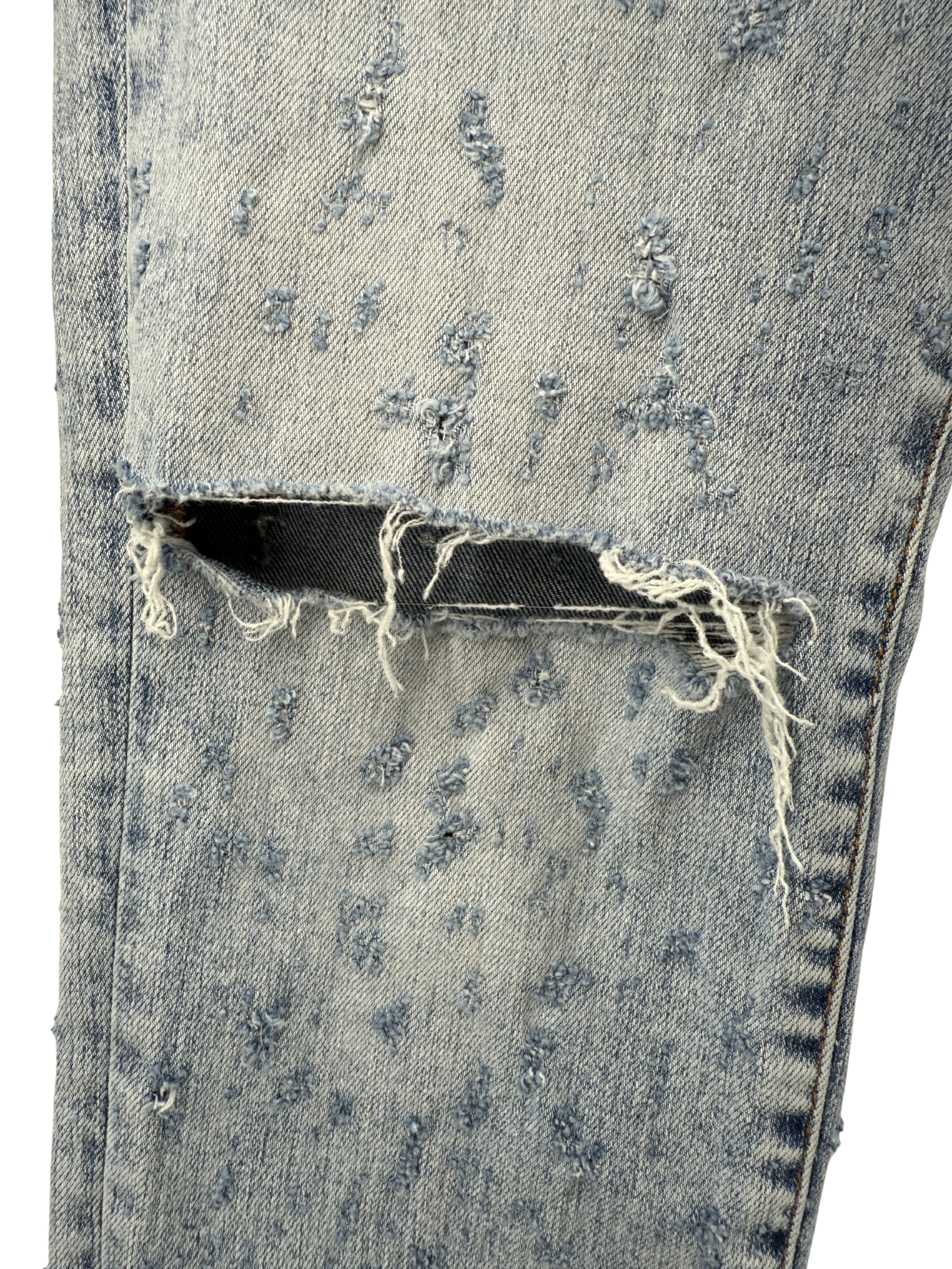 Amiri Distressed Jeans - Light Denim