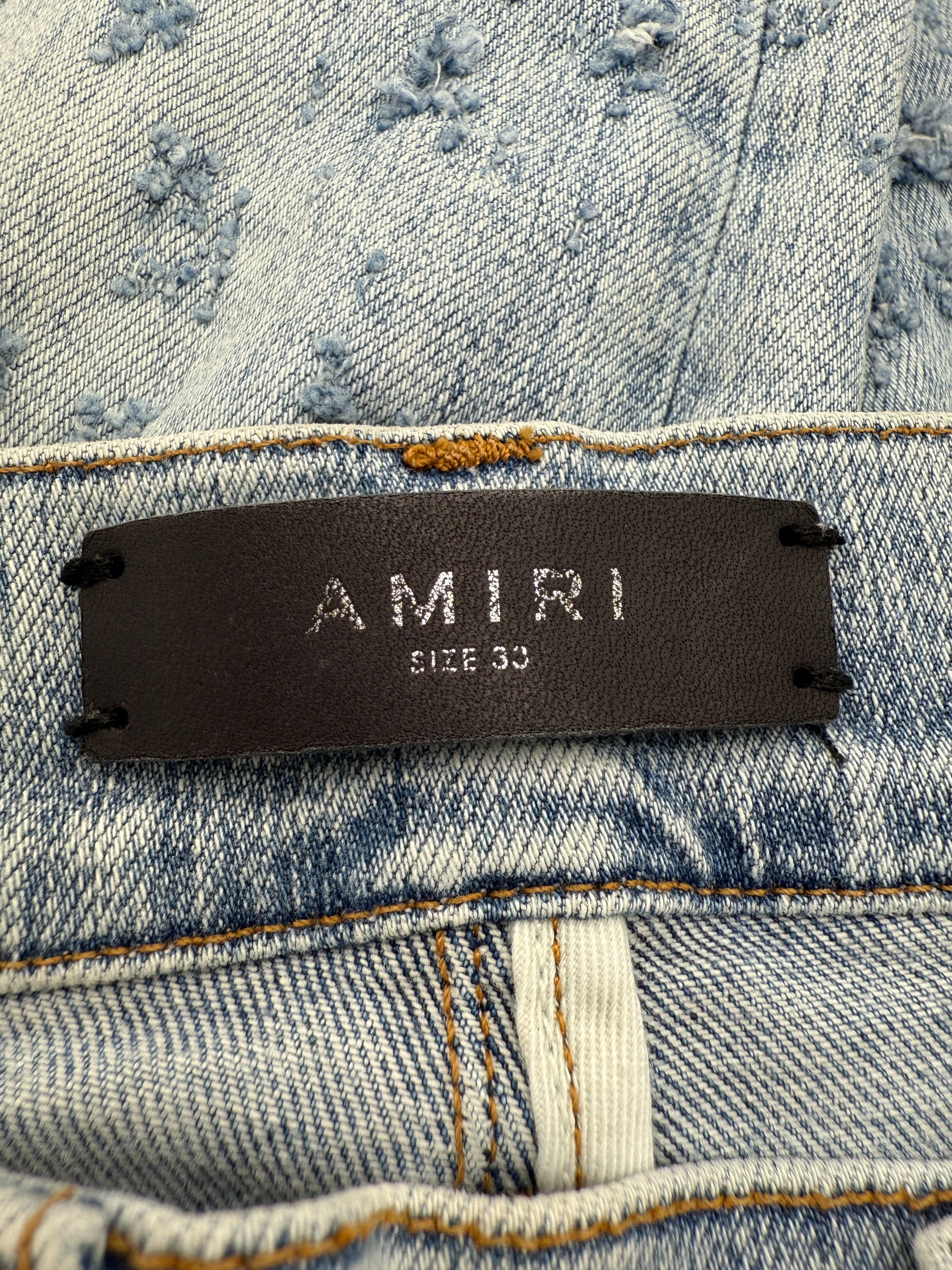 Amiri Distressed Jeans - Light Denim