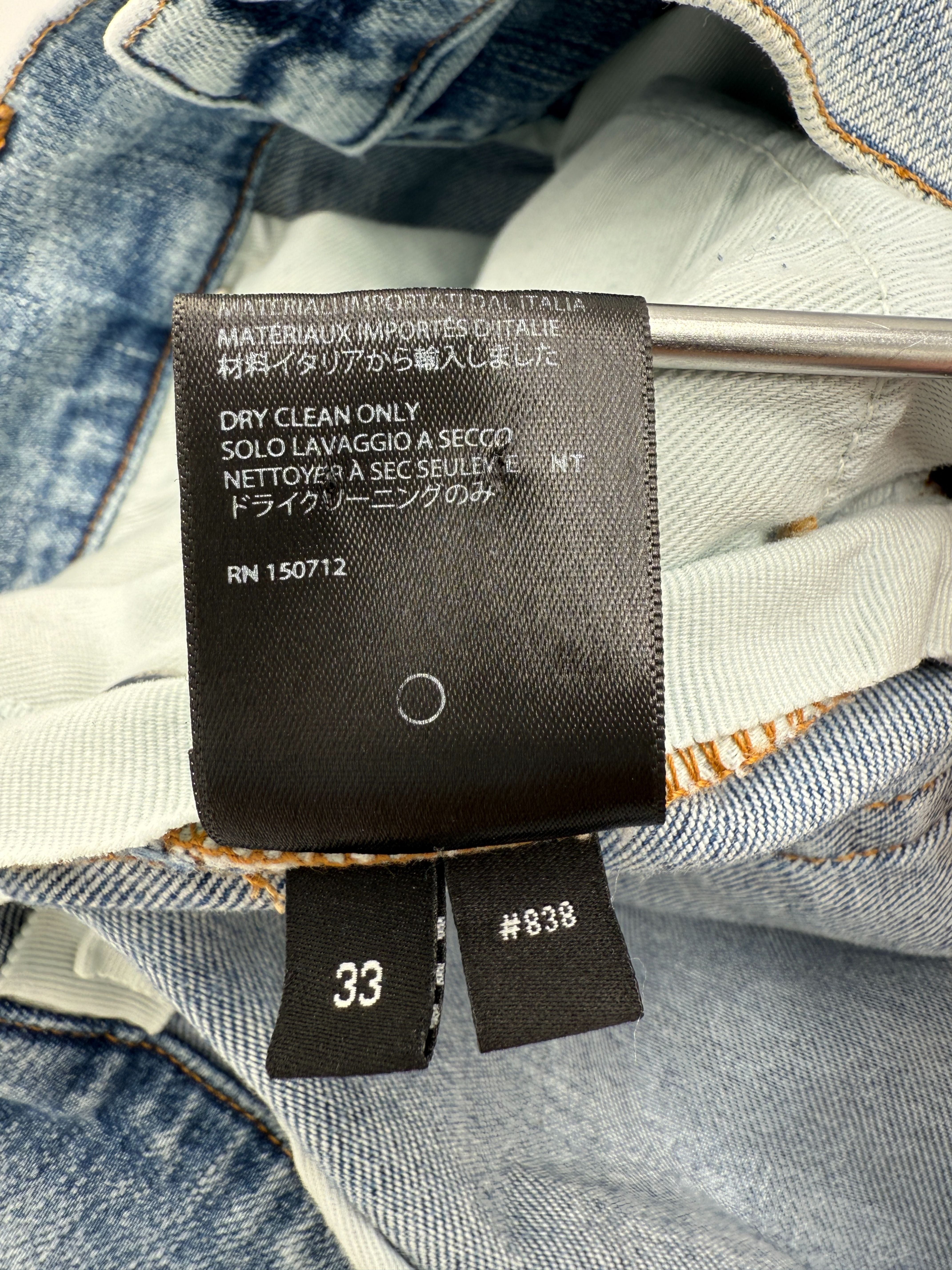 Amiri Distressed Jeans - Light Denim