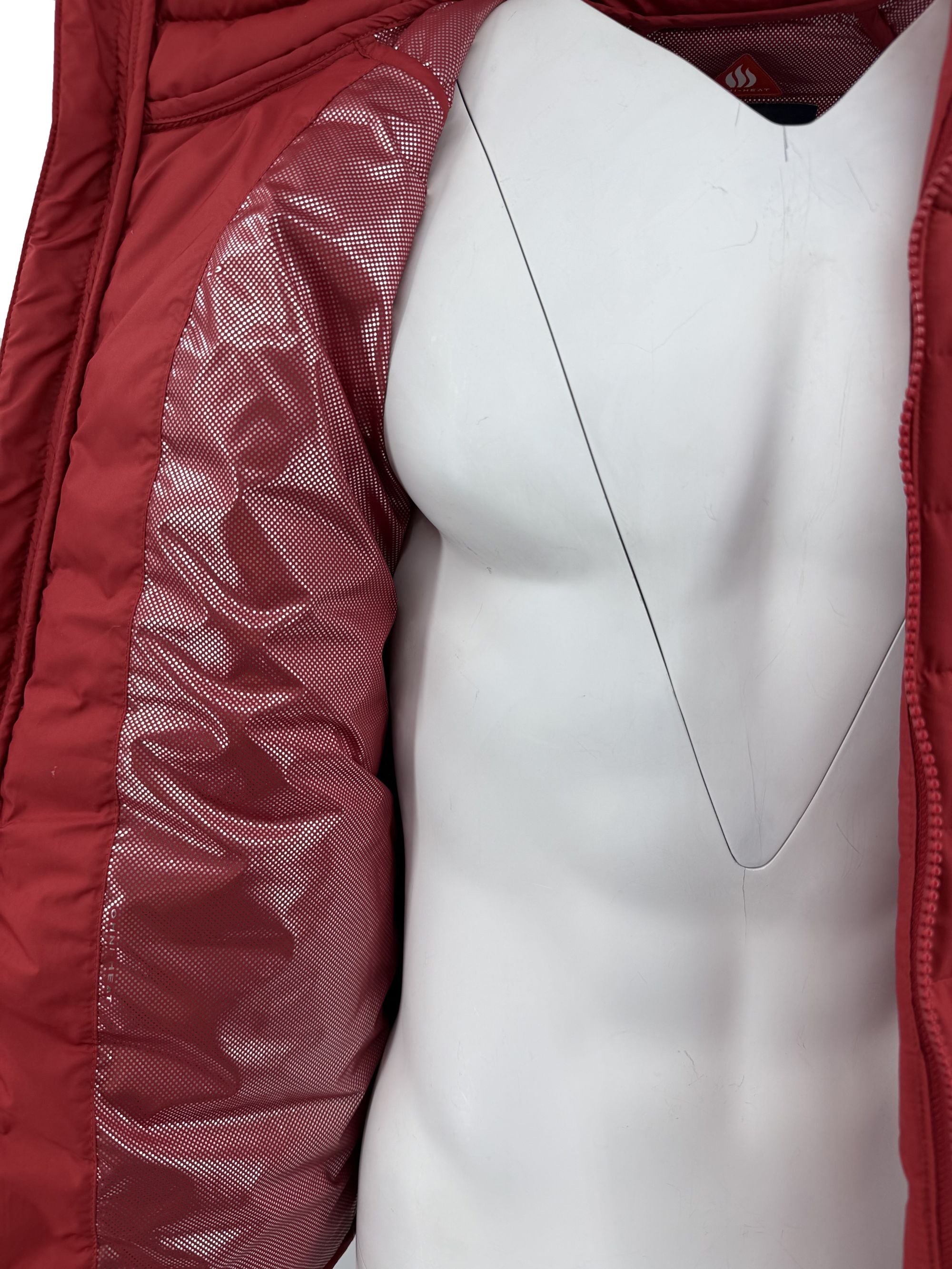 KITH X Columbia Shell + Down Jacket - White/Red KITH
