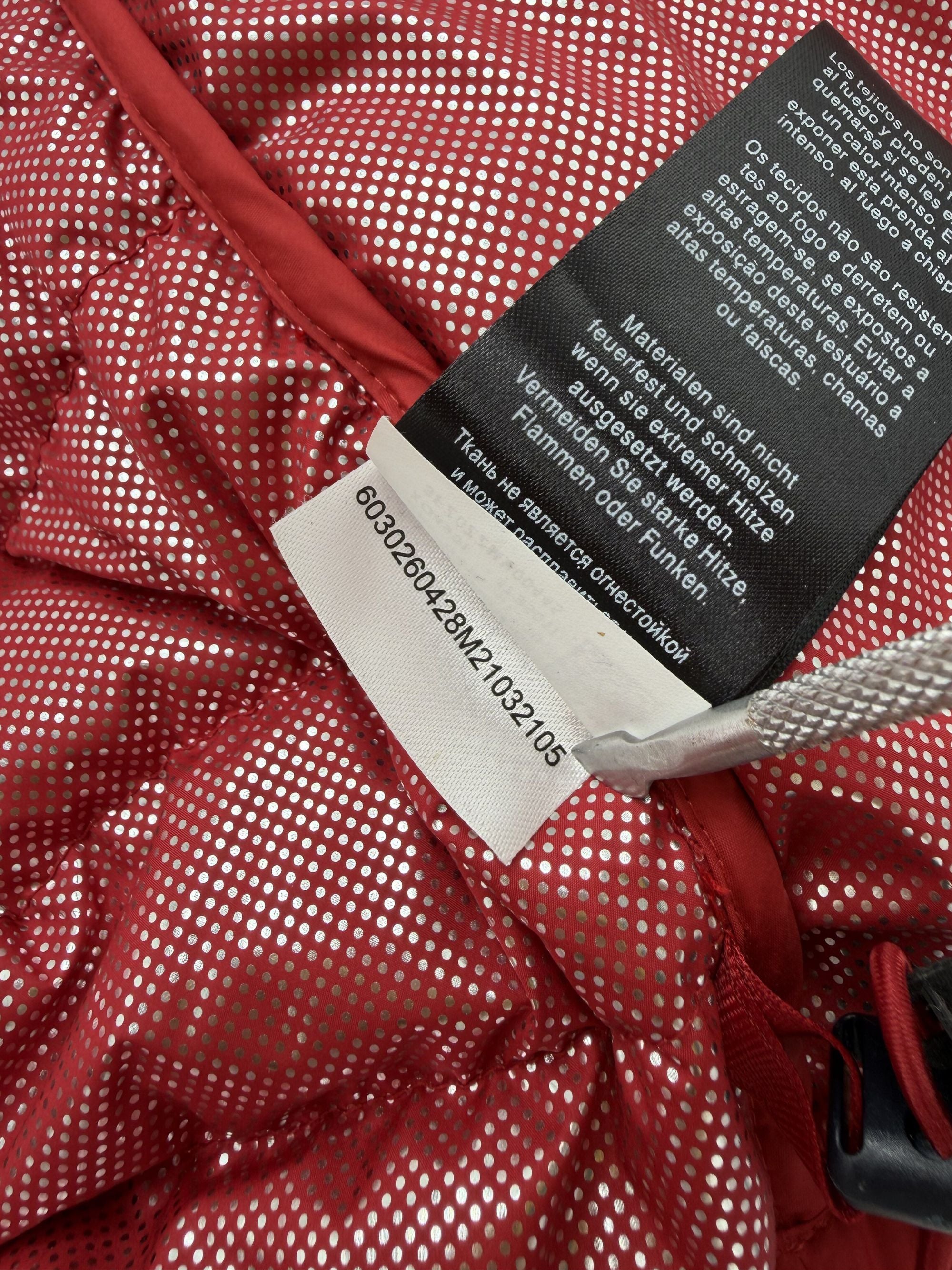 KITH X Columbia Shell + Down Jacket - White/Red KITH