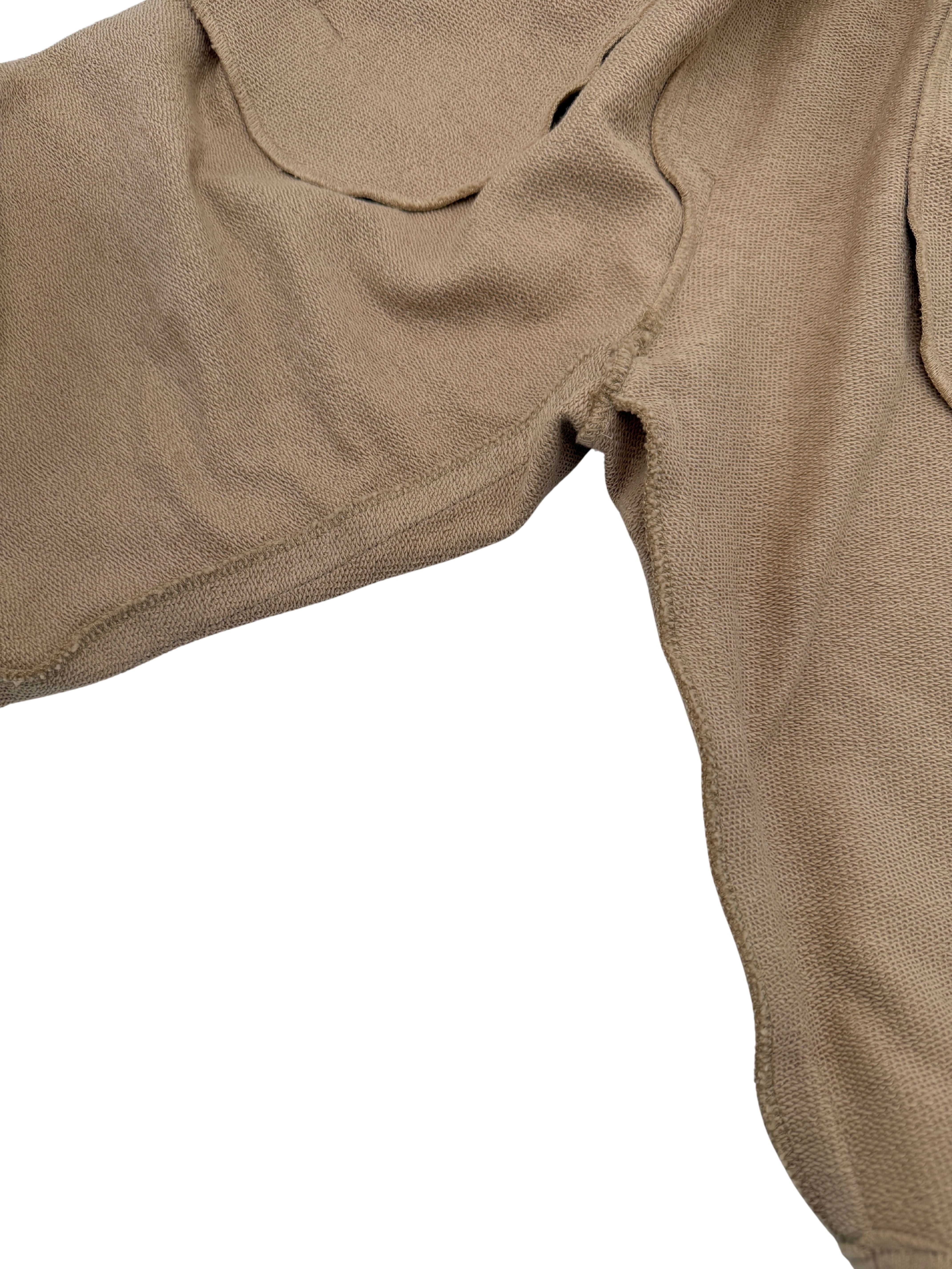 Dolce and Gabbana Logo Cotton Sweat Shorts - Sand Dolce & Gabbana
