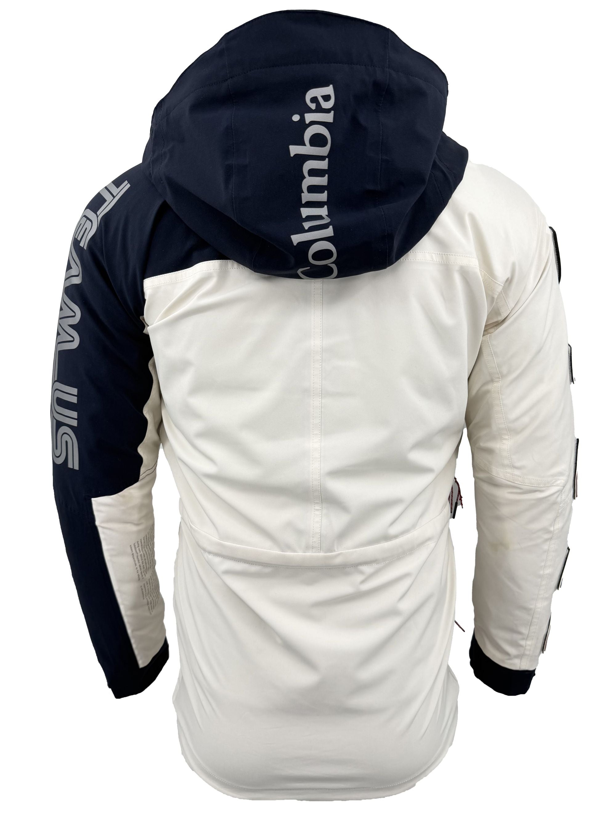 KITH X Columbia Shell + Down Jacket - White/Red KITH