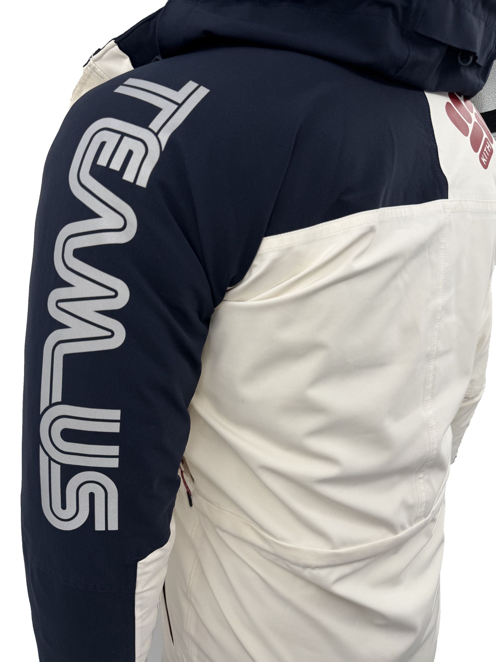 KITH X Columbia Shell + Down Jacket - White/Red KITH