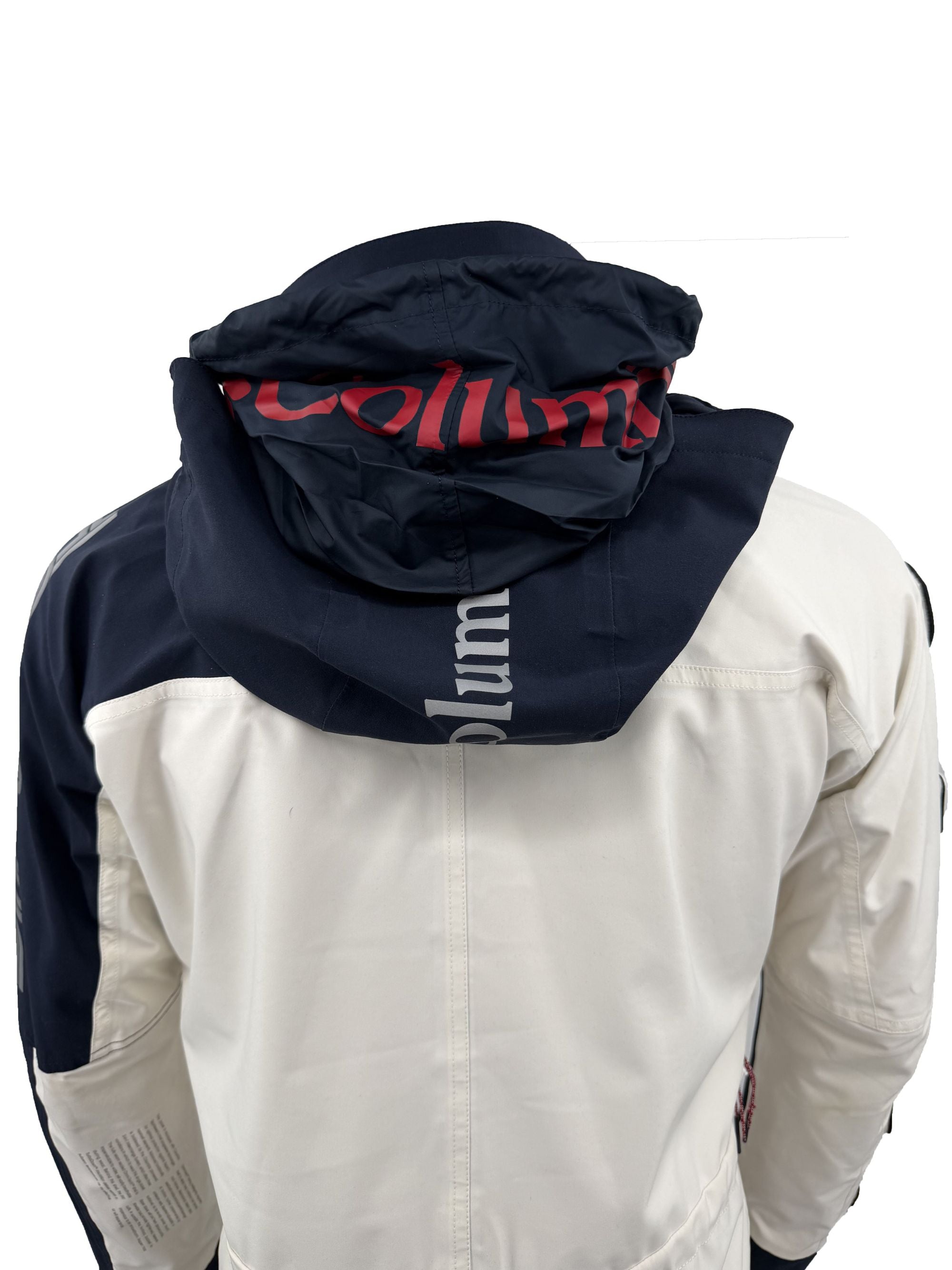 KITH X Columbia Shell + Down Jacket - White/Red KITH