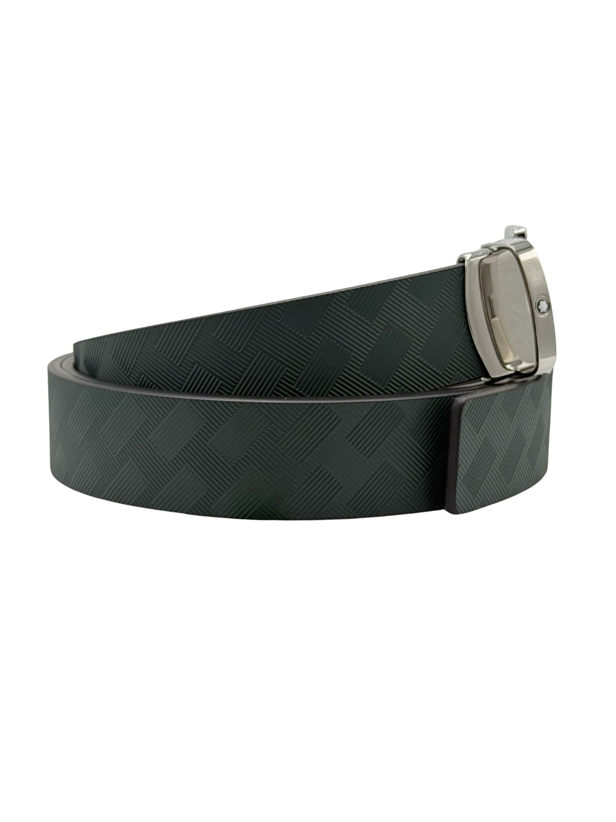 Montblanc Leather Belt - Green (Unused) Montblanc