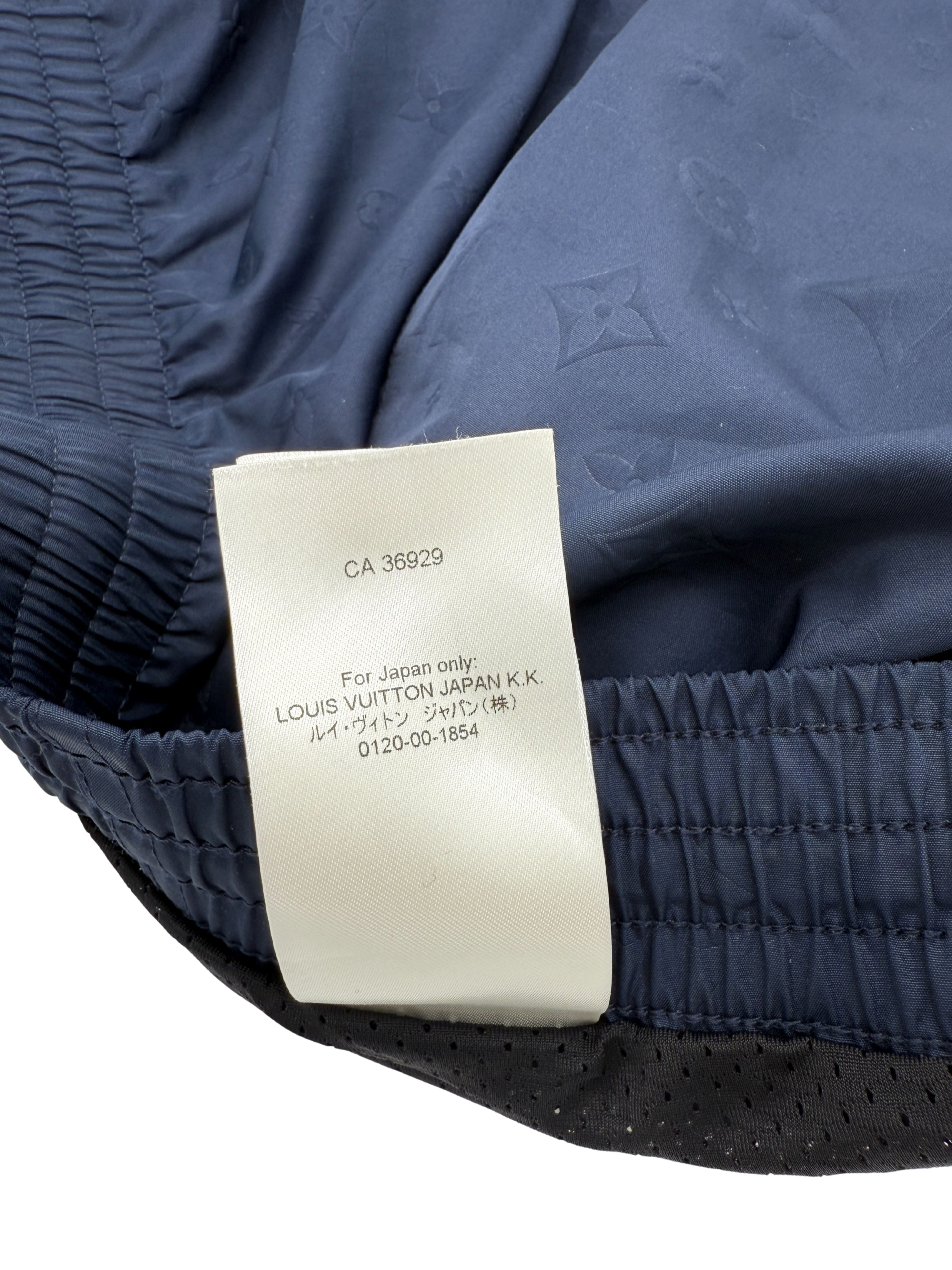 Louis Vuitton Monogram Signature Swim Shorts - Navy Louis Vuitton