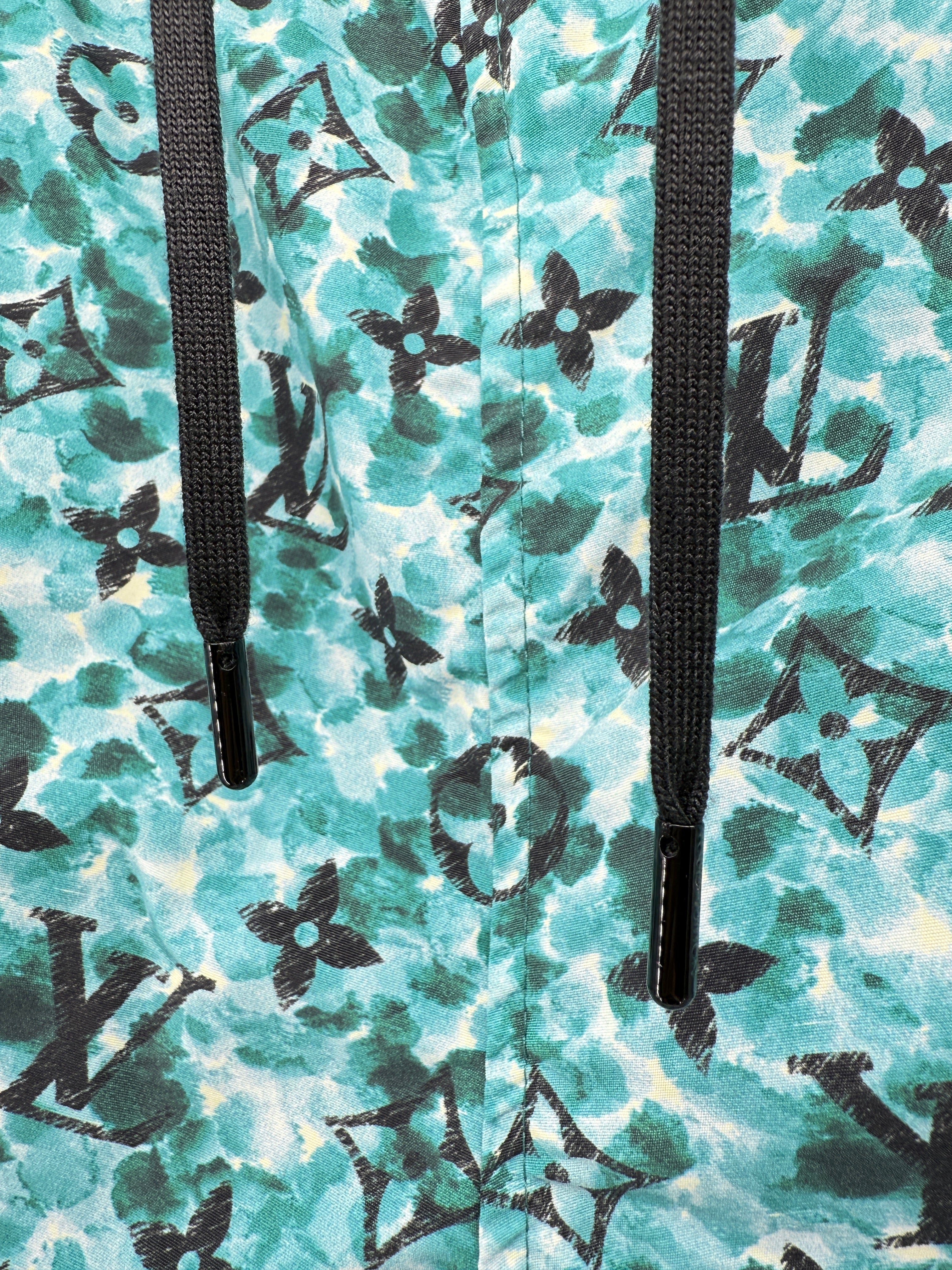 Louis Vuitton Pointillism Monogram Swim Shorts - Blue Louis Vuitton