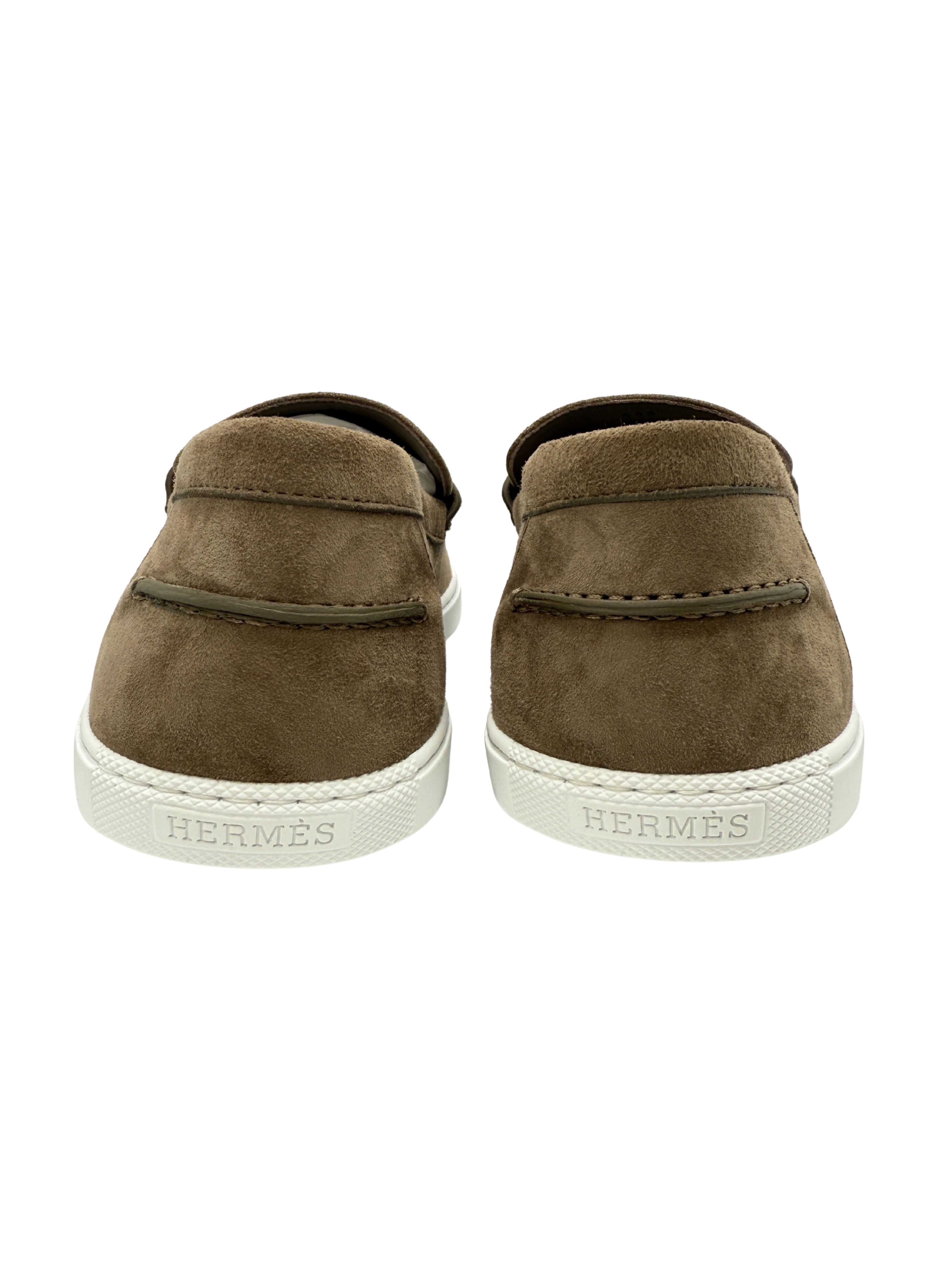 Hermés Job Loafers - Brown (Unused) Hermès