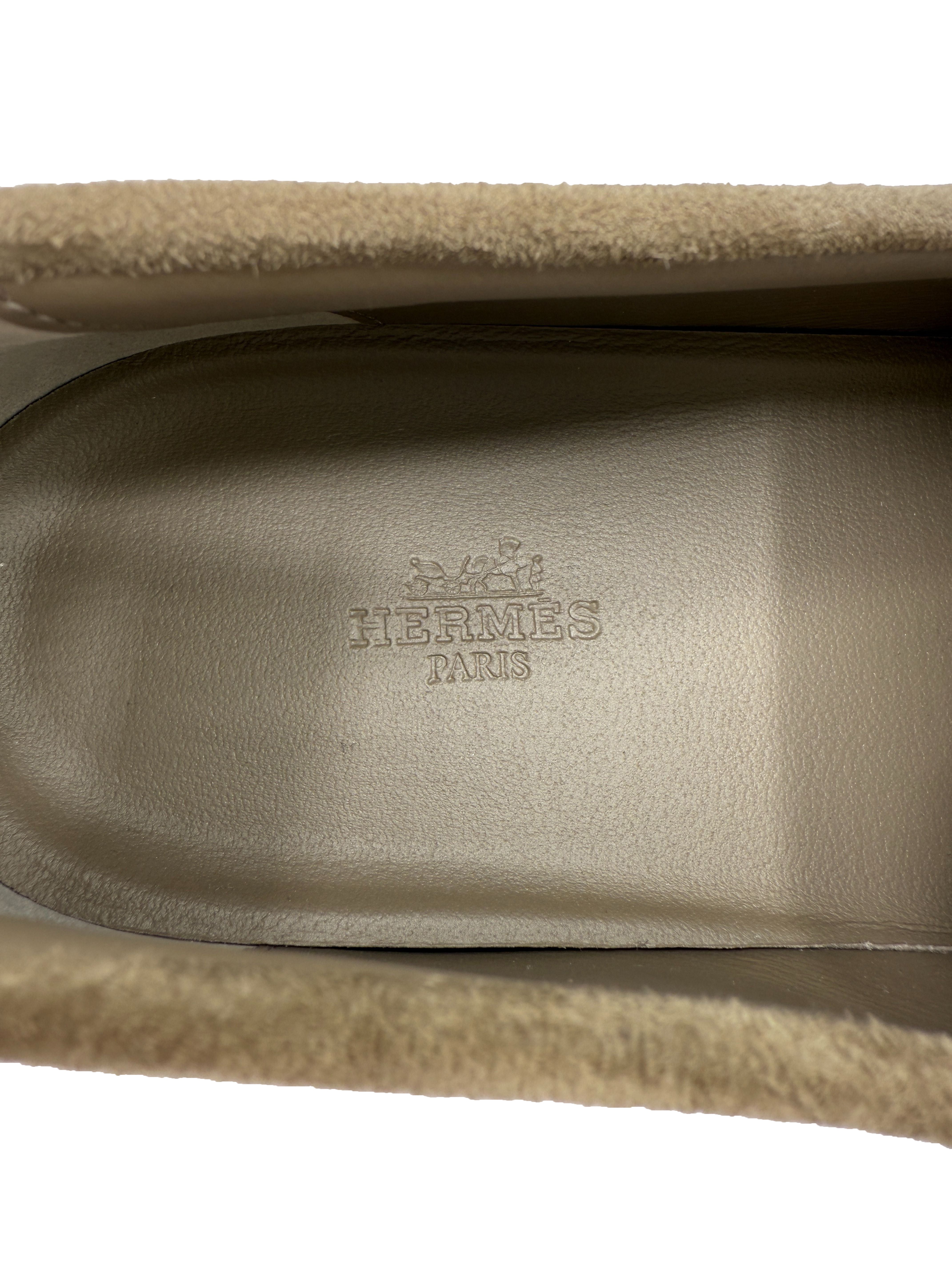 Hermés Job Loafers - Brown (Unused) Hermès