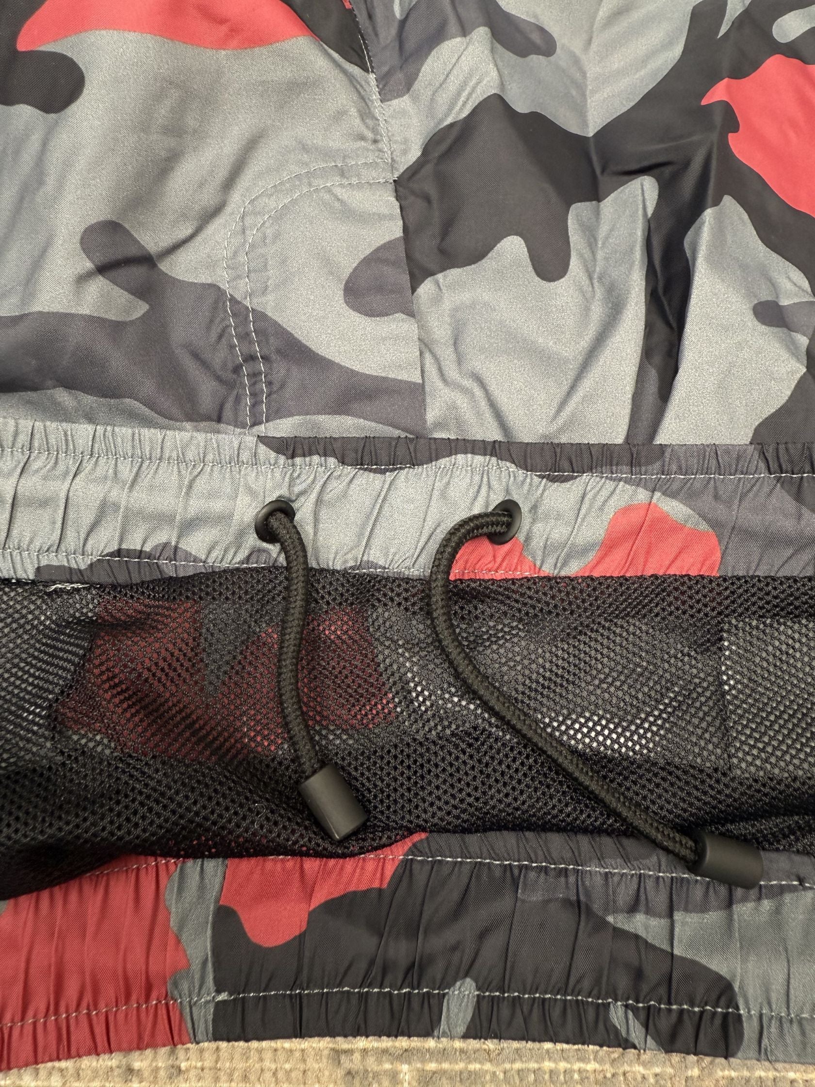Valentino Camo Swim Shorts - Red Valentino
