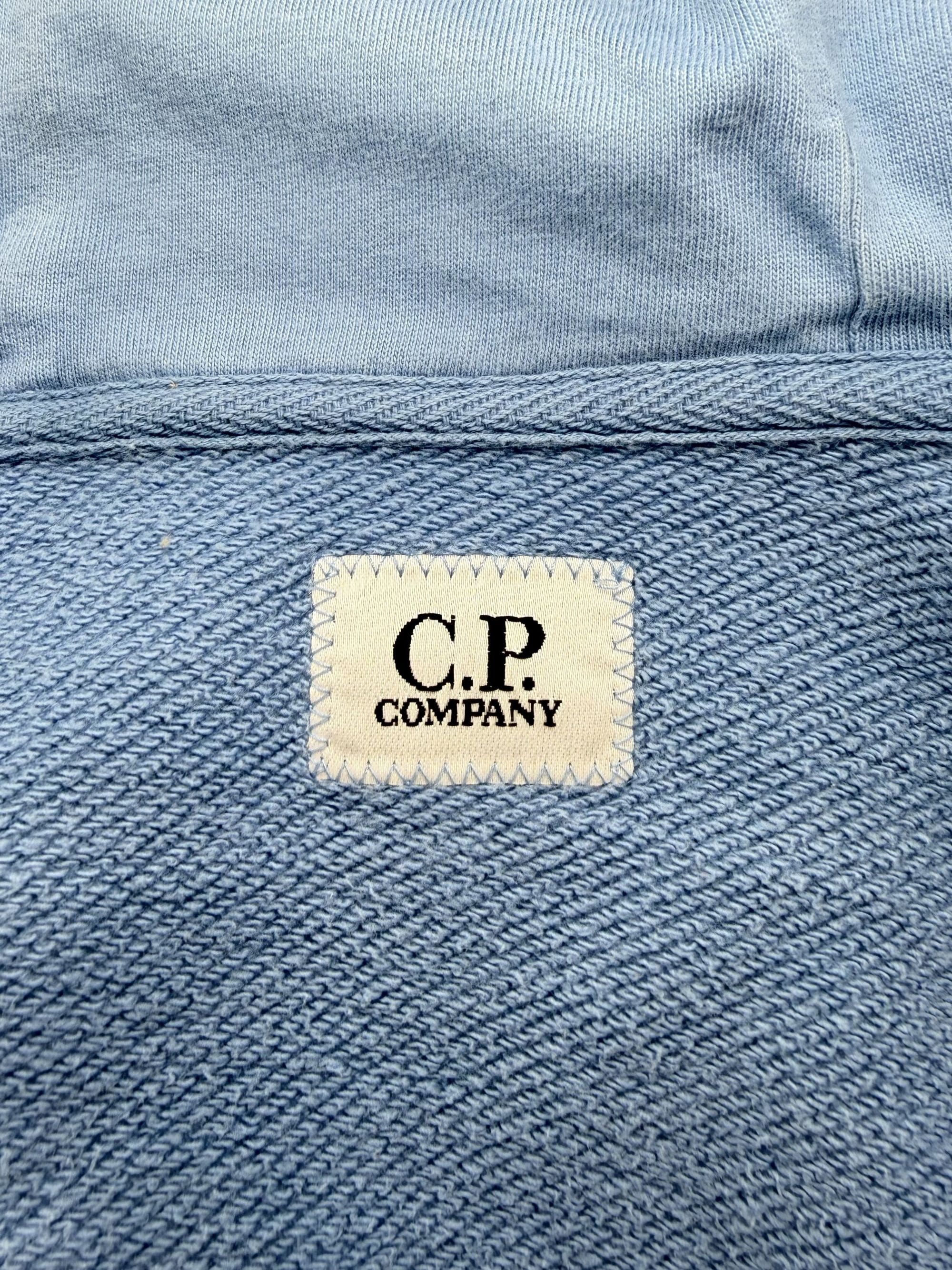 CP Company Goggles Zip-Up Hoodie - Blue C.P. Company
