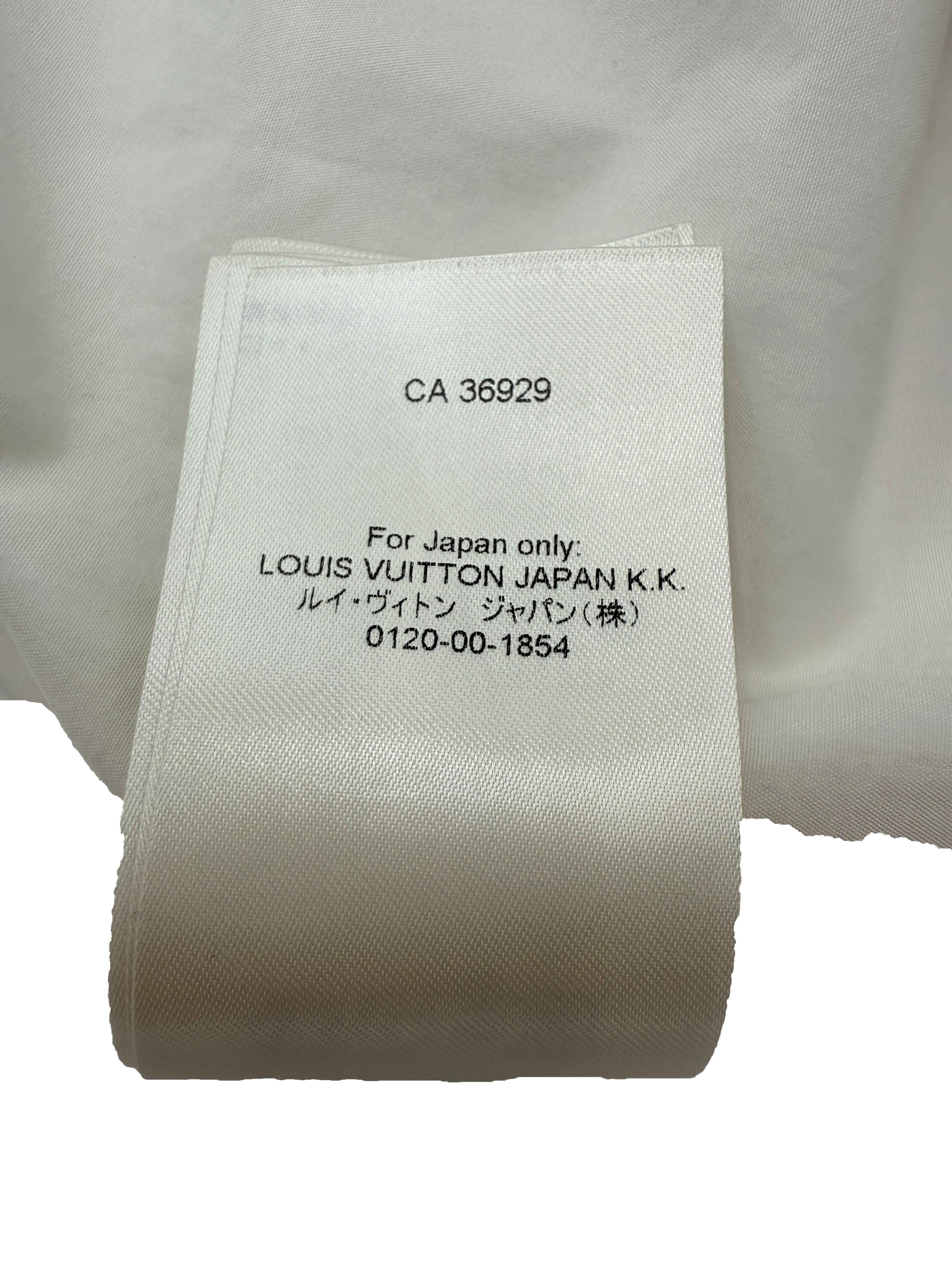 Louis Vuitton Long-Sleeve Cotton Shirt - White
