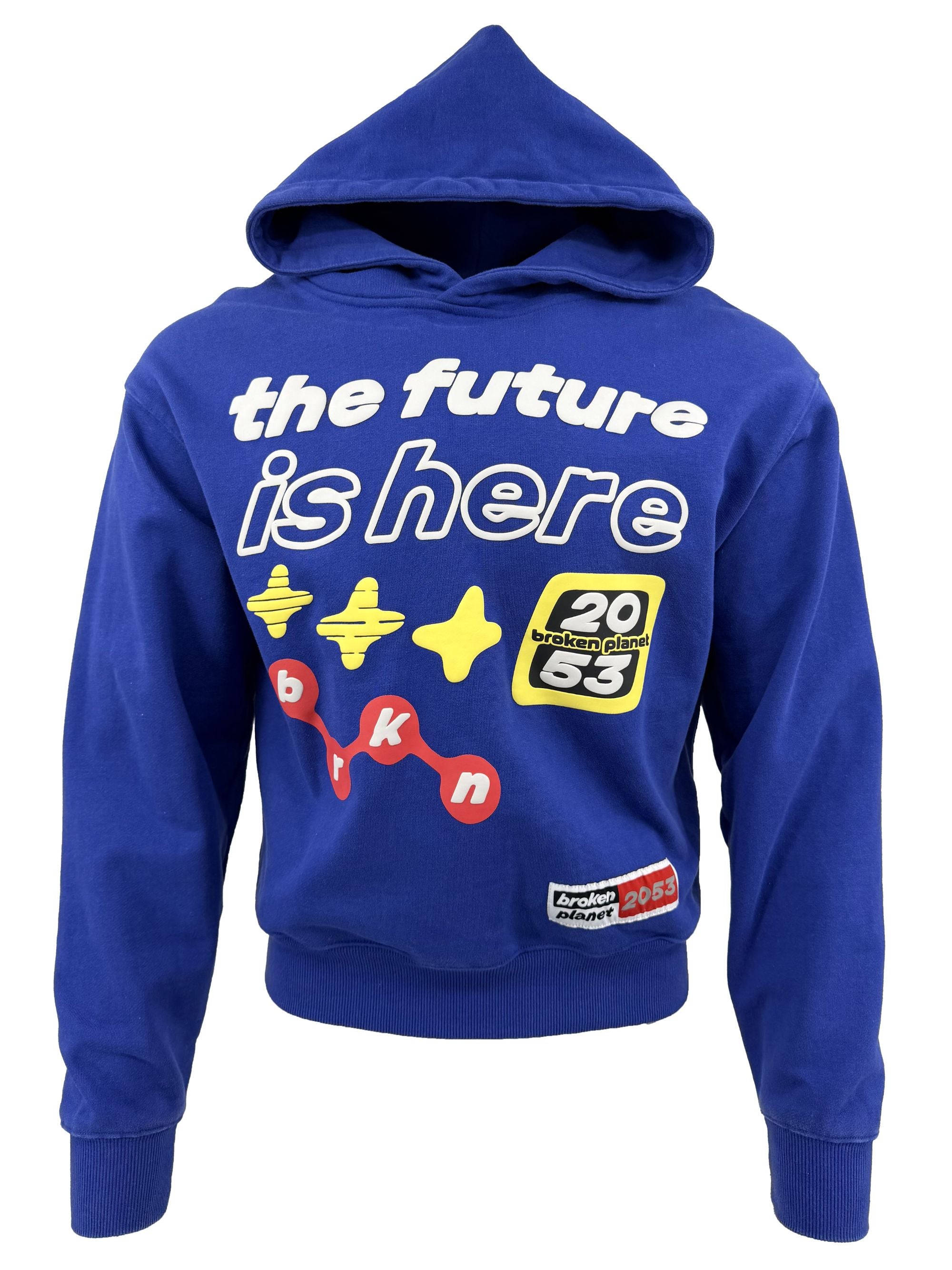 Broken Planet Hoodie - Blue Broken Planet
