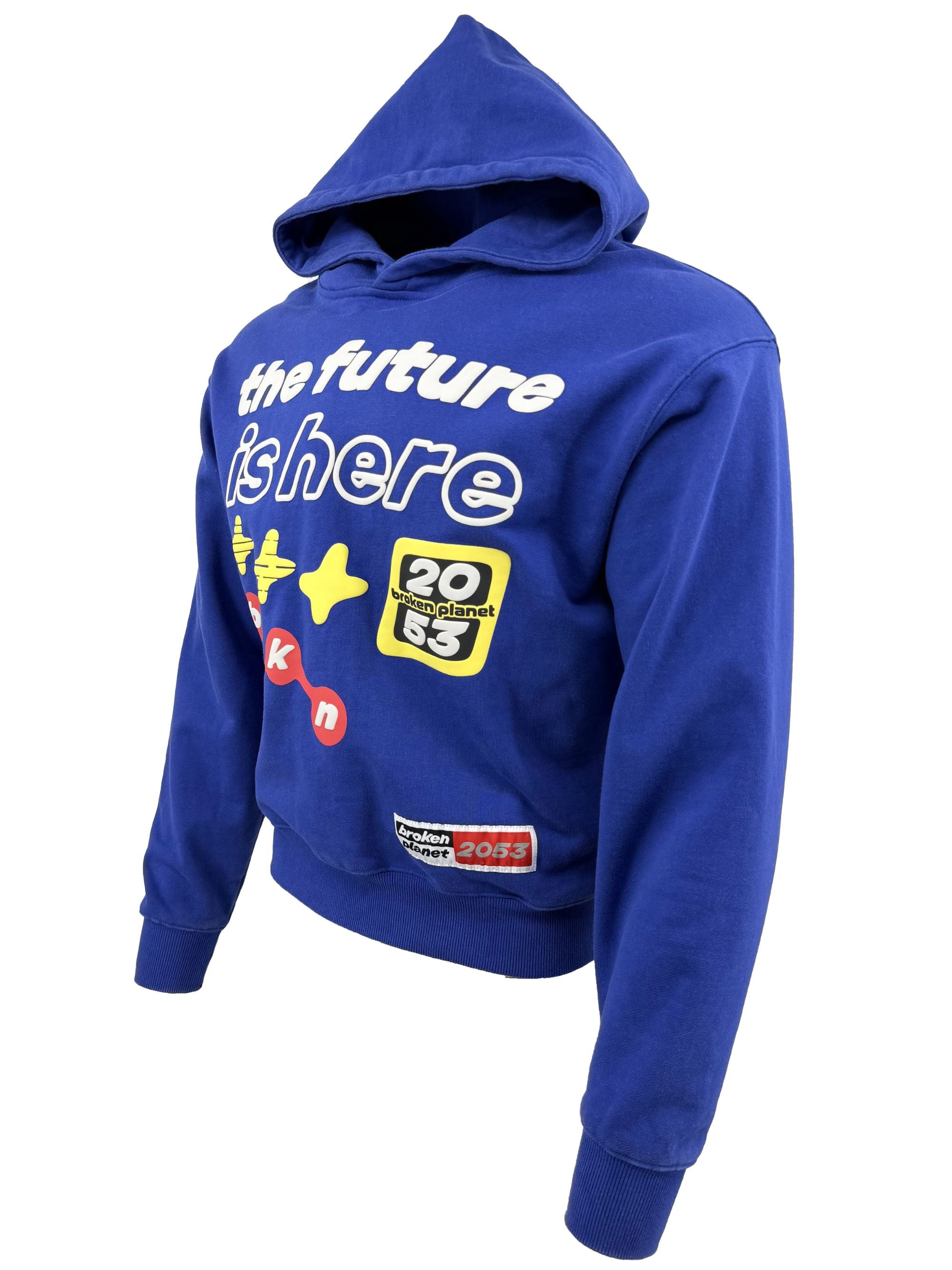 Broken Planet Hoodie - Blue Broken Planet
