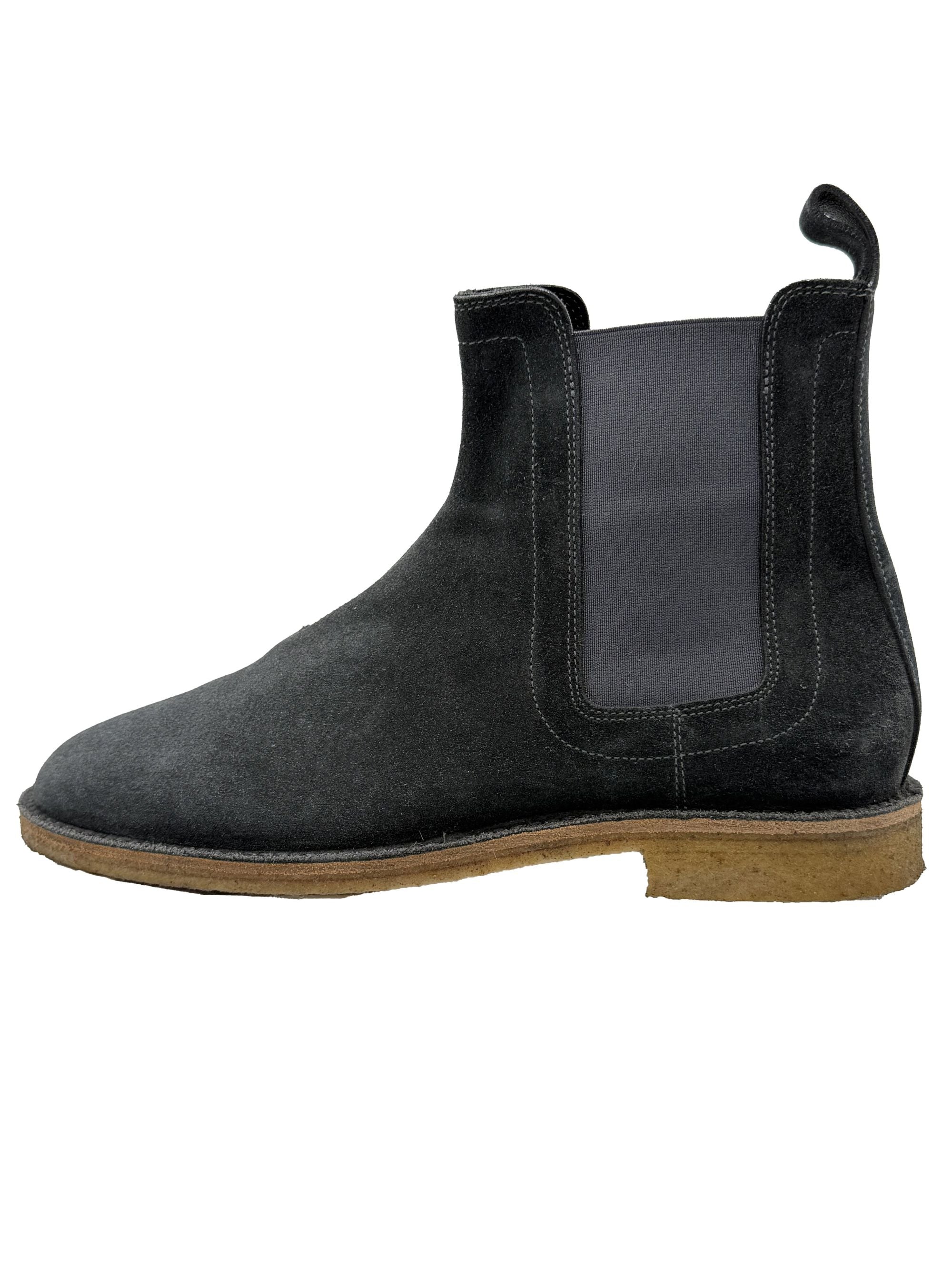 Bottega Veneta Suede Chelsea Boots - Grey Bottega Veneta