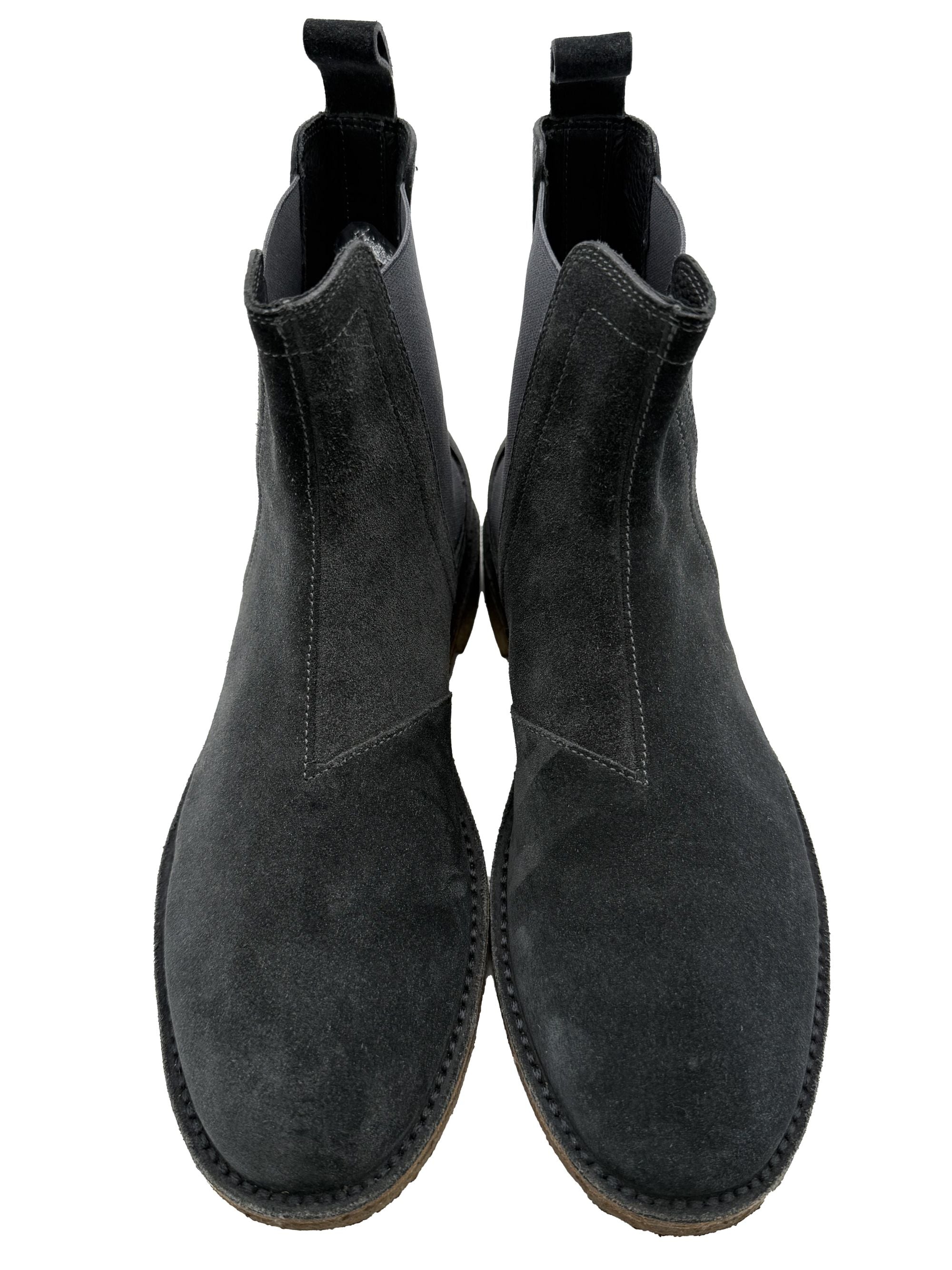 Bottega Veneta Suede Chelsea Boots - Grey Bottega Veneta