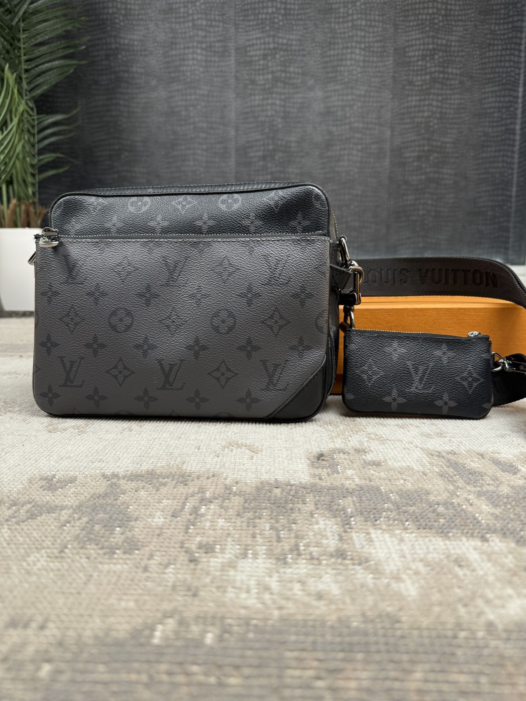 Louis Vuitton Monogram Eclipse Trio Messenger Bag Louis Vuitton