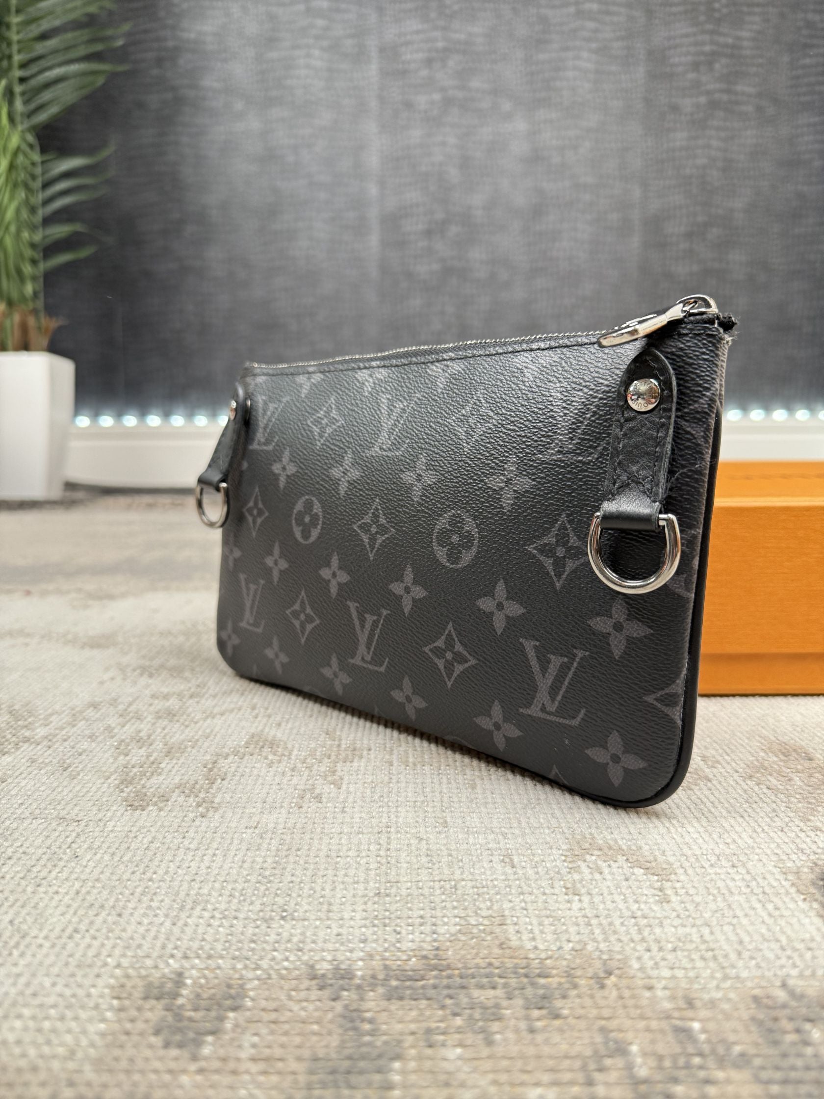 Louis Vuitton Monogram Eclipse Trio Messenger Bag Louis Vuitton