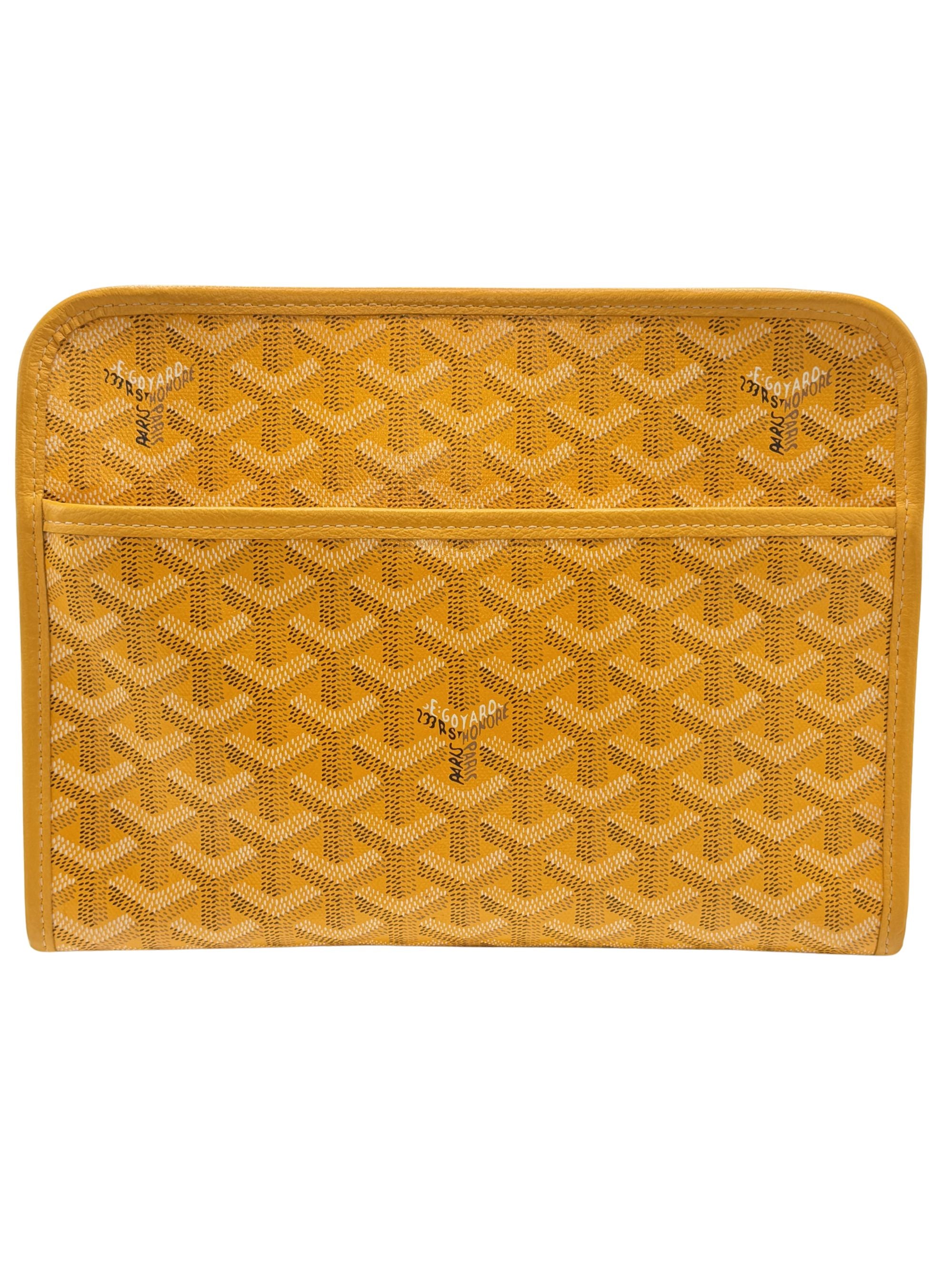 Goyard Jouvence Toiletry Bag - Yellow Goyard