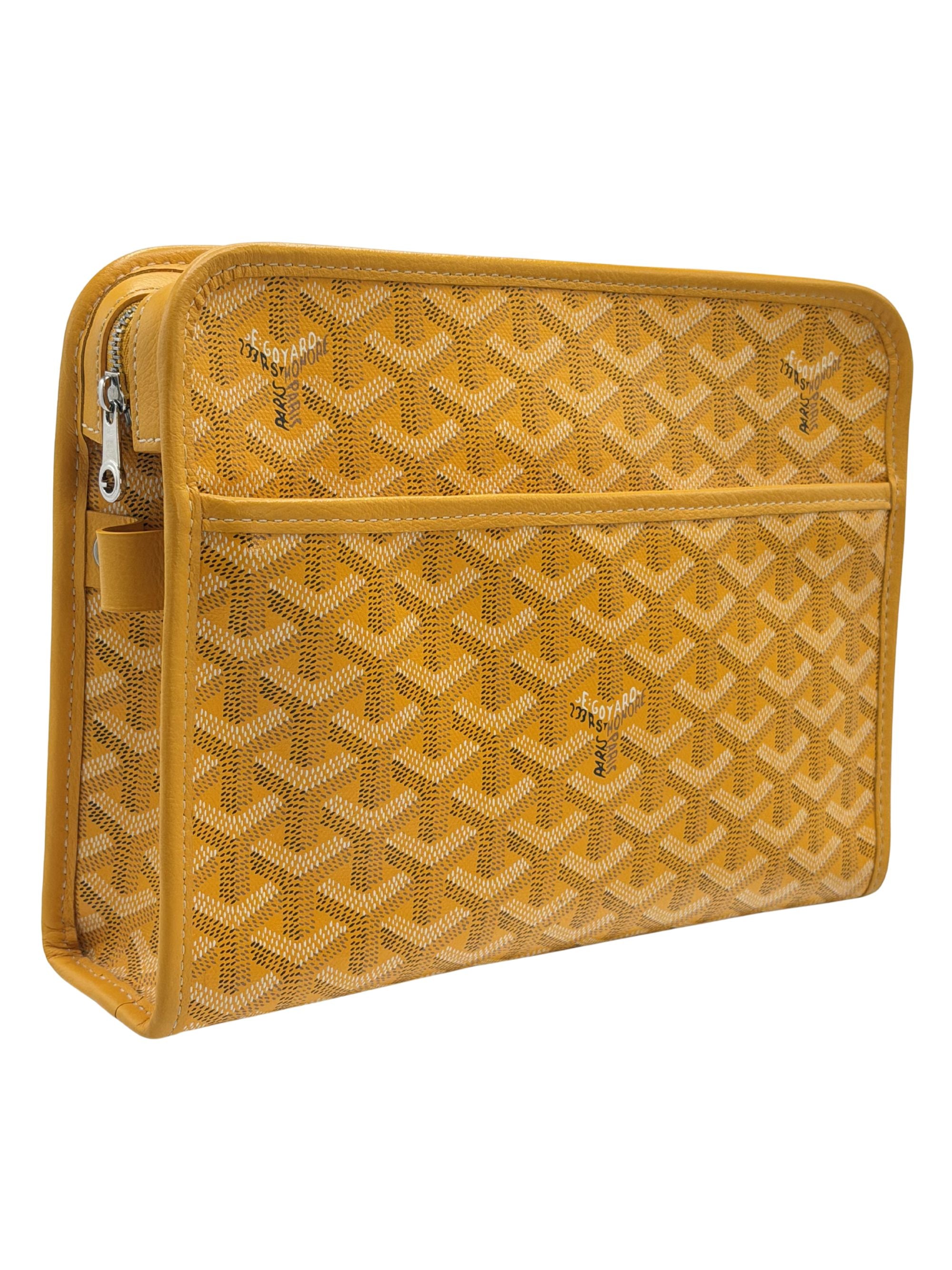 Goyard Jouvence Toiletry Bag - Yellow Goyard