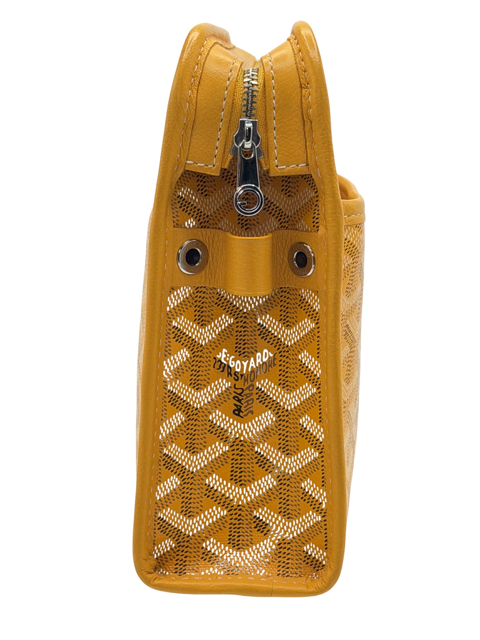 Goyard Jouvence Toiletry Bag - Yellow Goyard