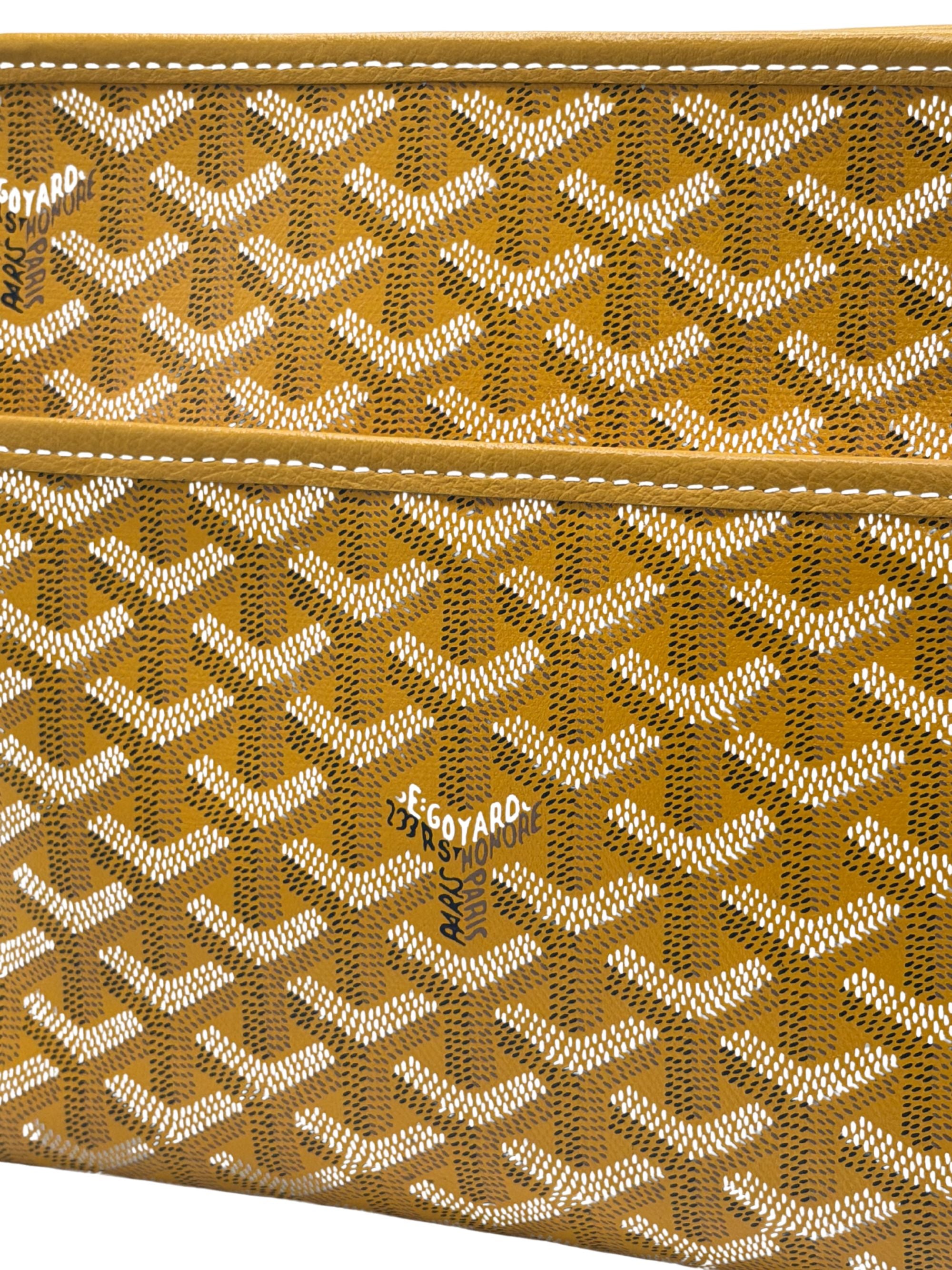 Goyard Jouvence Toiletry Bag - Yellow Goyard