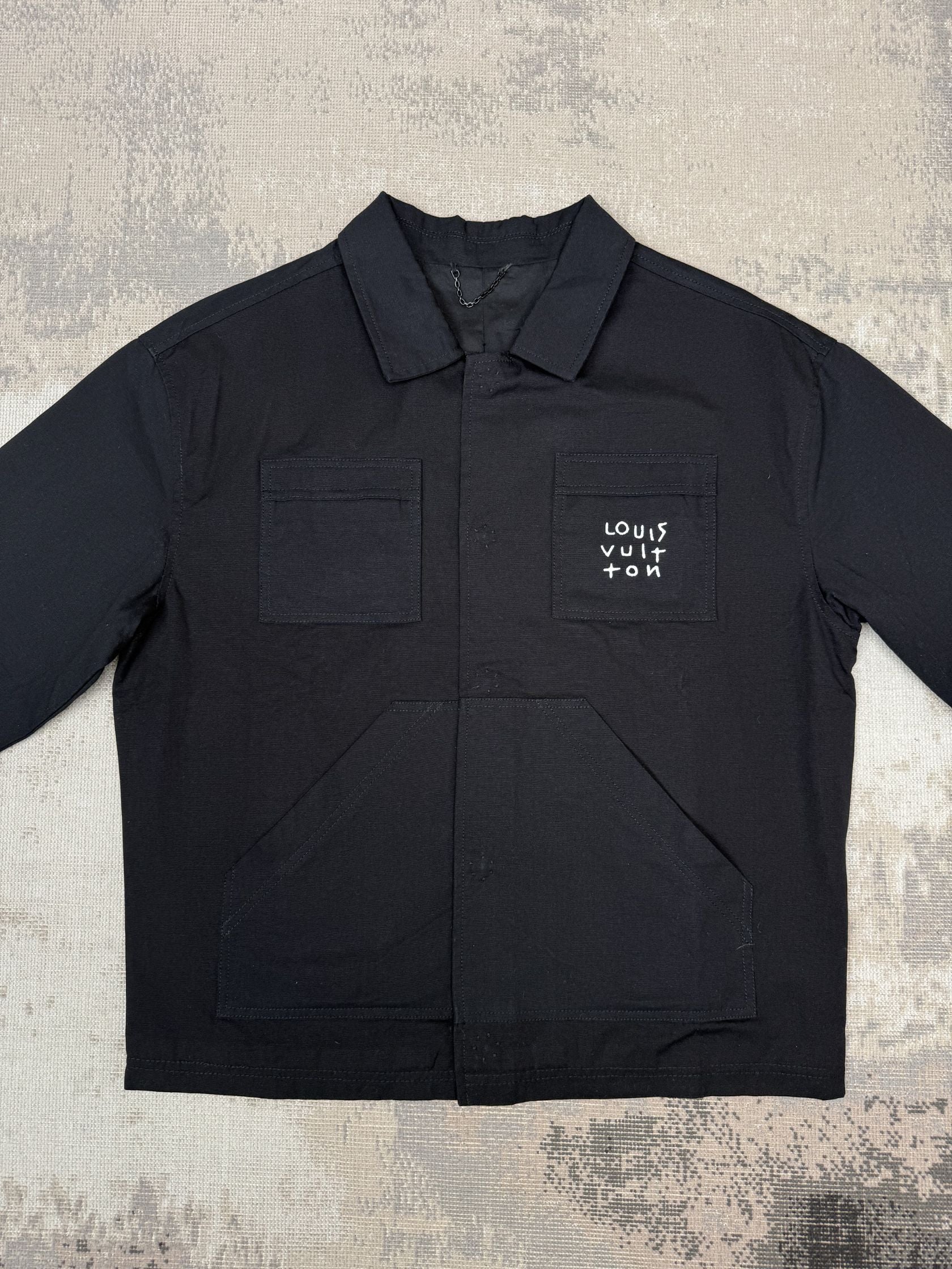 Louis Vuitton Spread Logo Jacket - Black Louis Vuitton