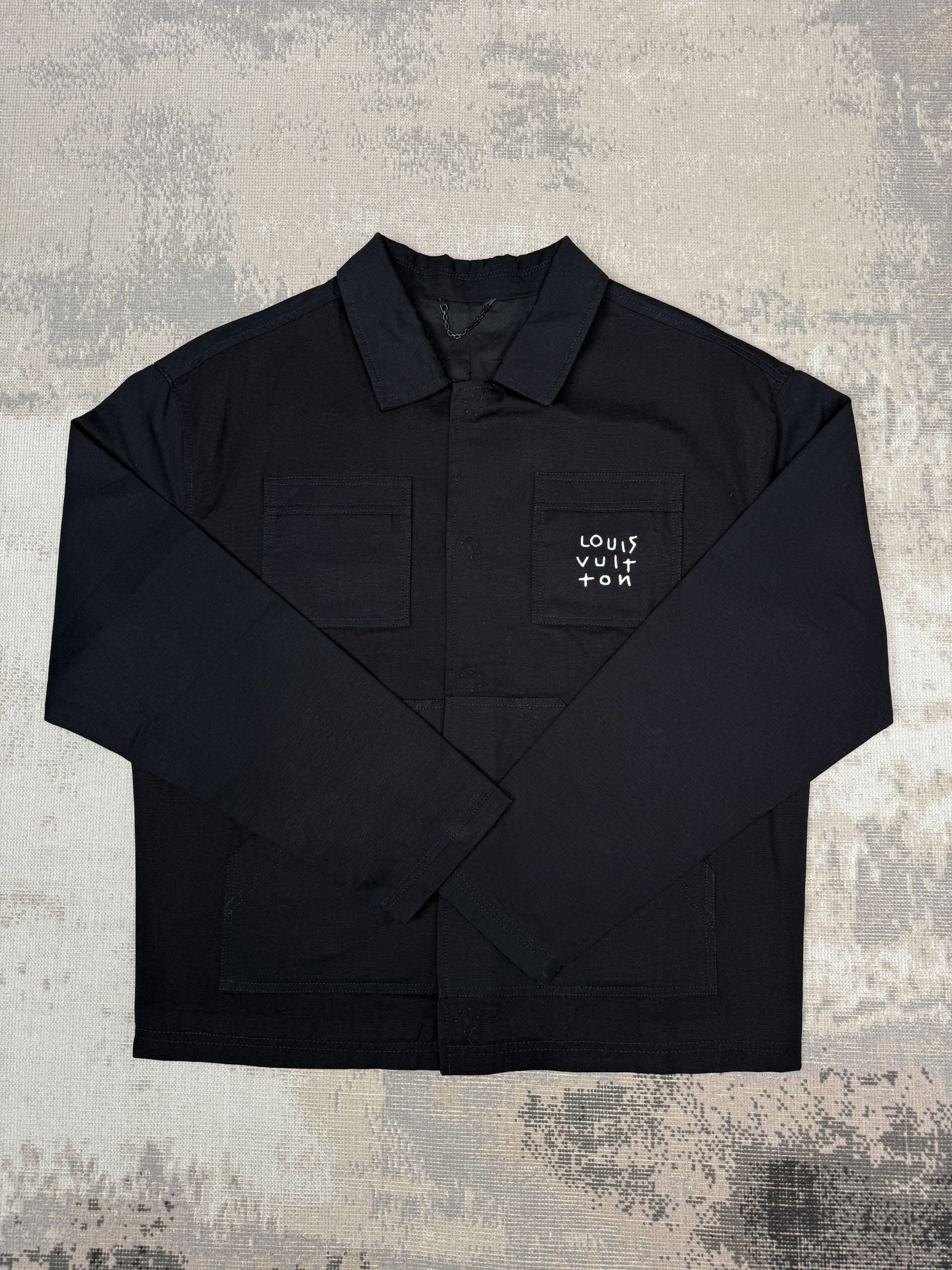 Louis Vuitton Spread Logo Jacket - Black Louis Vuitton