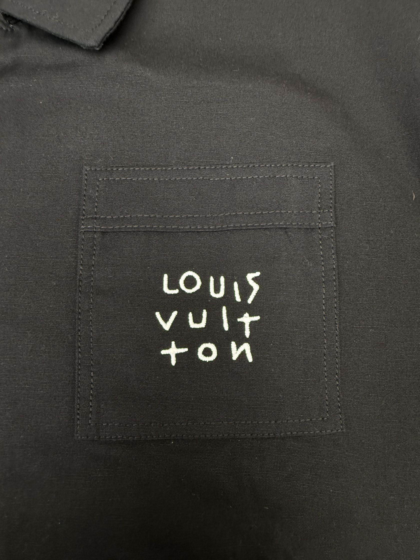 Louis Vuitton Spread Logo Jacket - Black Louis Vuitton