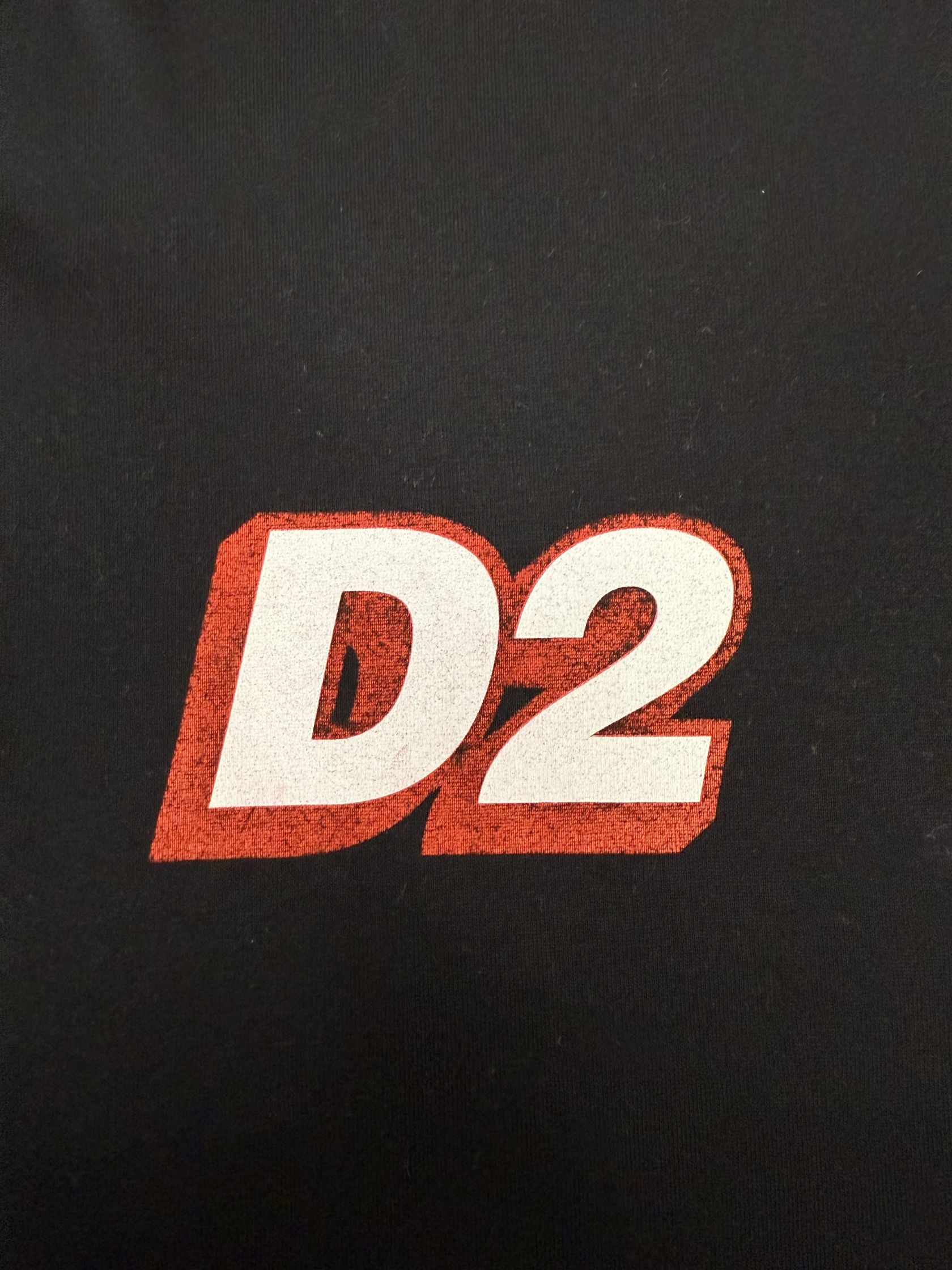 Dsquared2 D2 Logo T-Shirt - Black Dsquared2